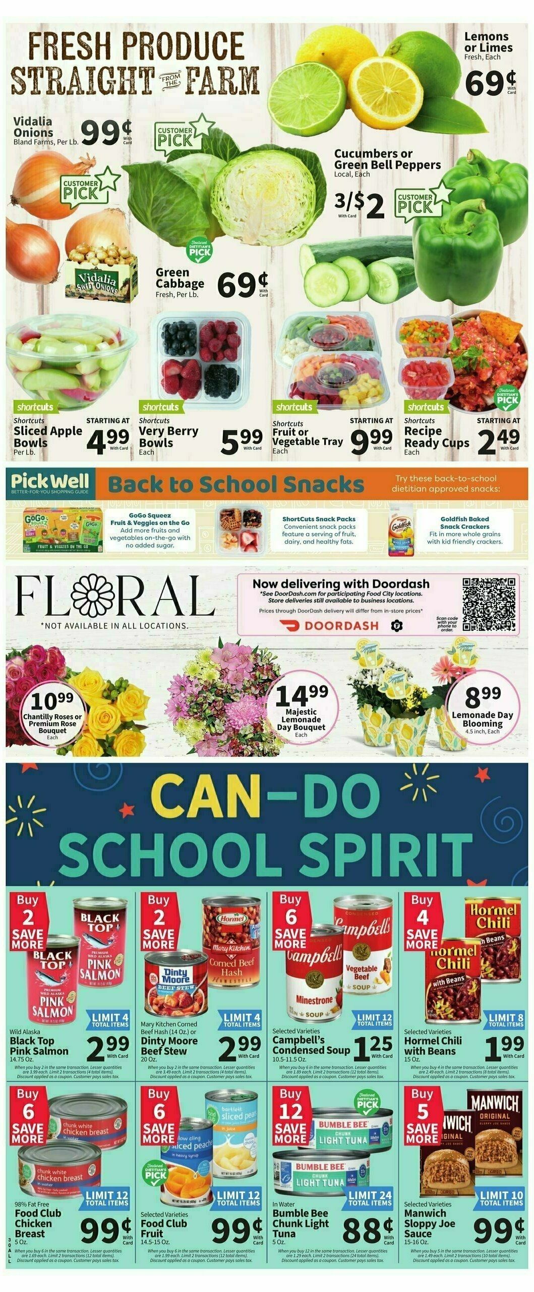 Food City Weekly Ad from August 14