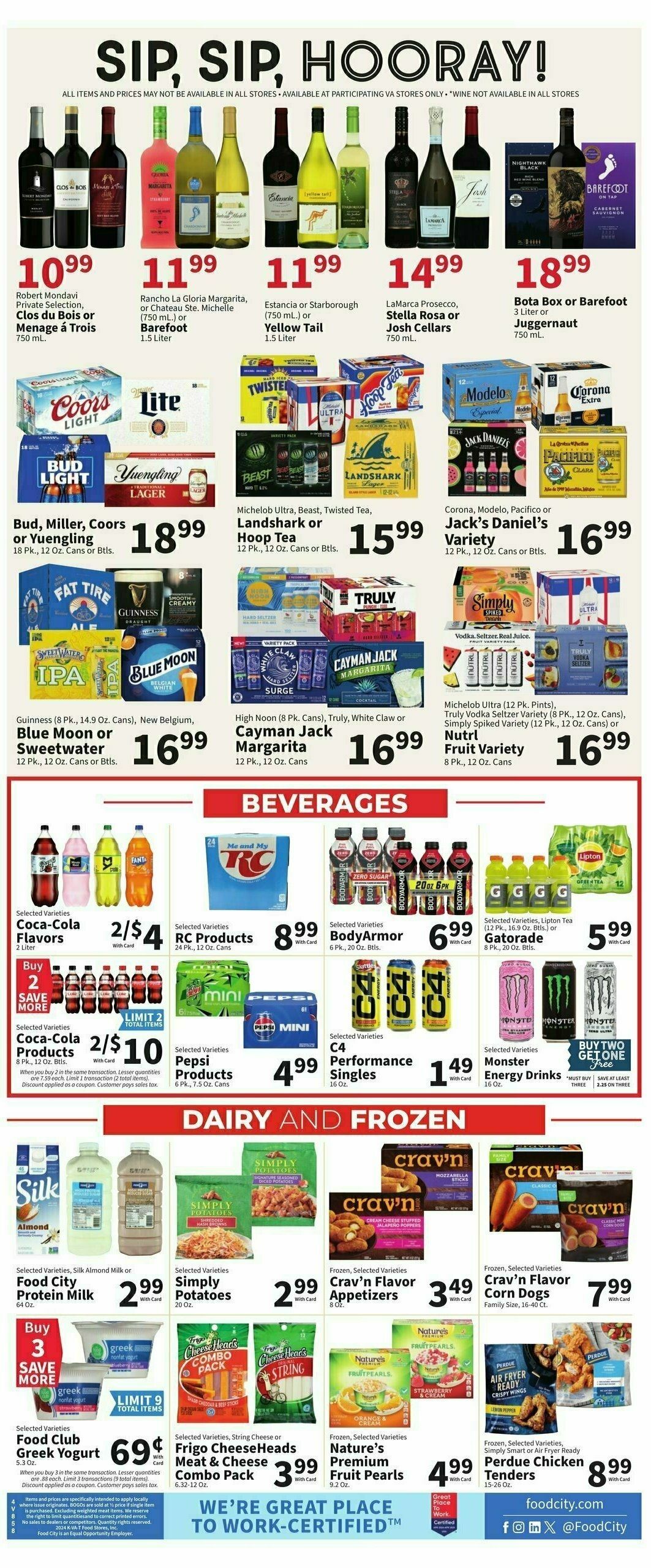 Food City Weekly Ad from August 14