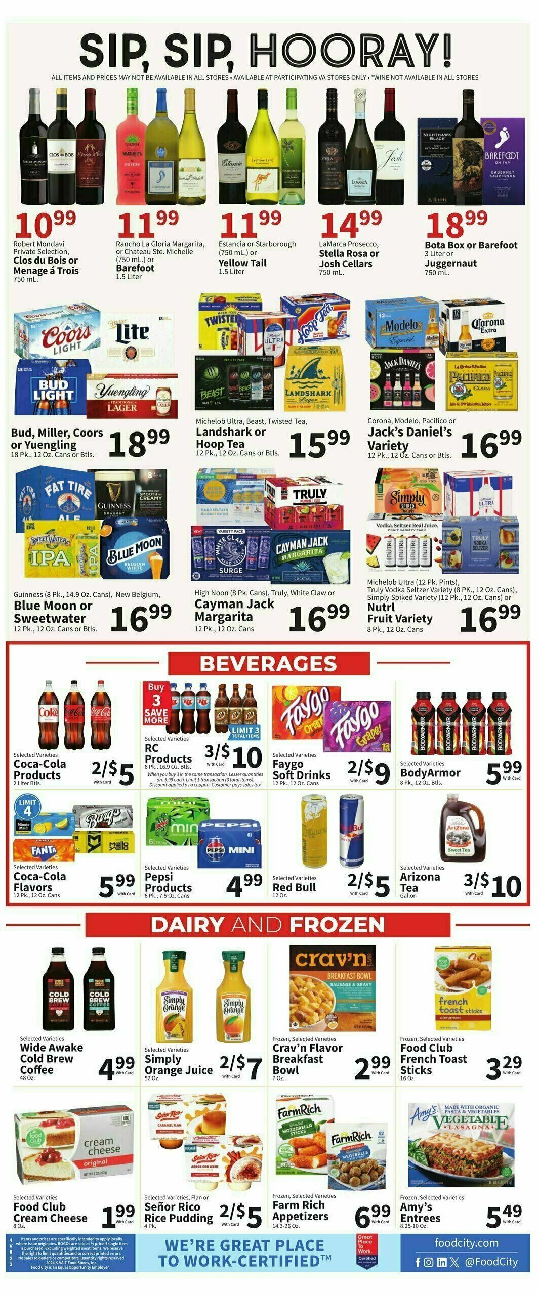 Food City Weekly Ad from August 21