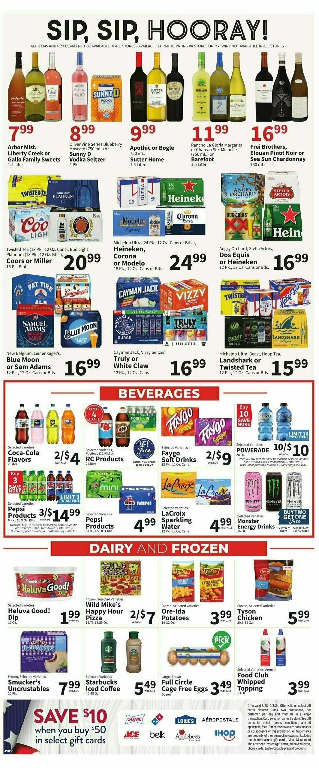 Food City Weekly Ad from August 28