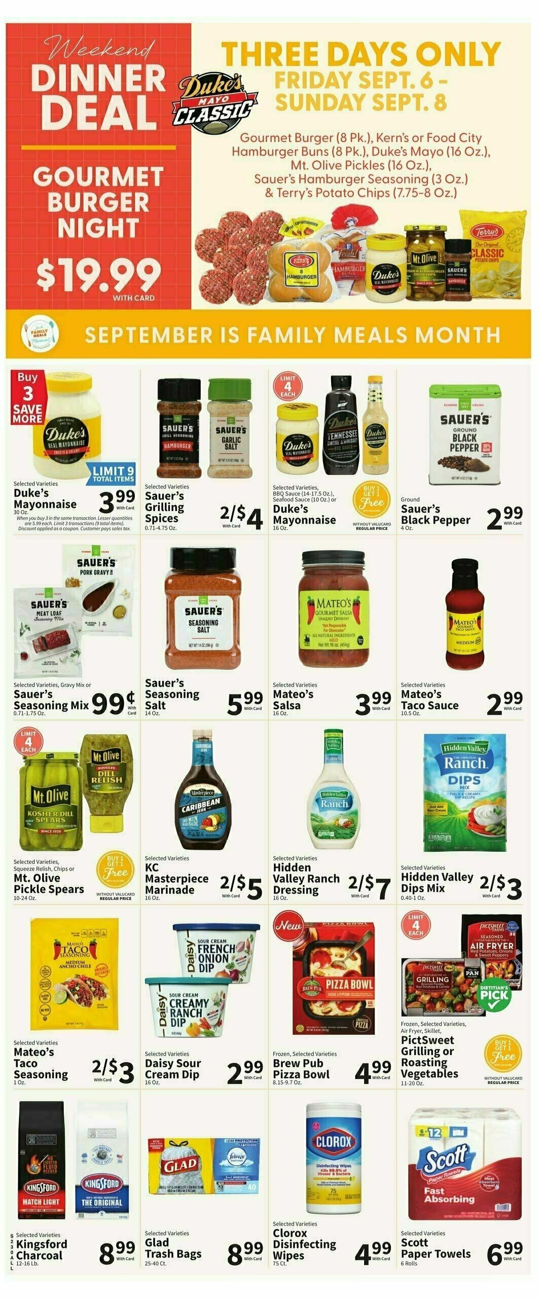 Food City Weekly Ad from September 4