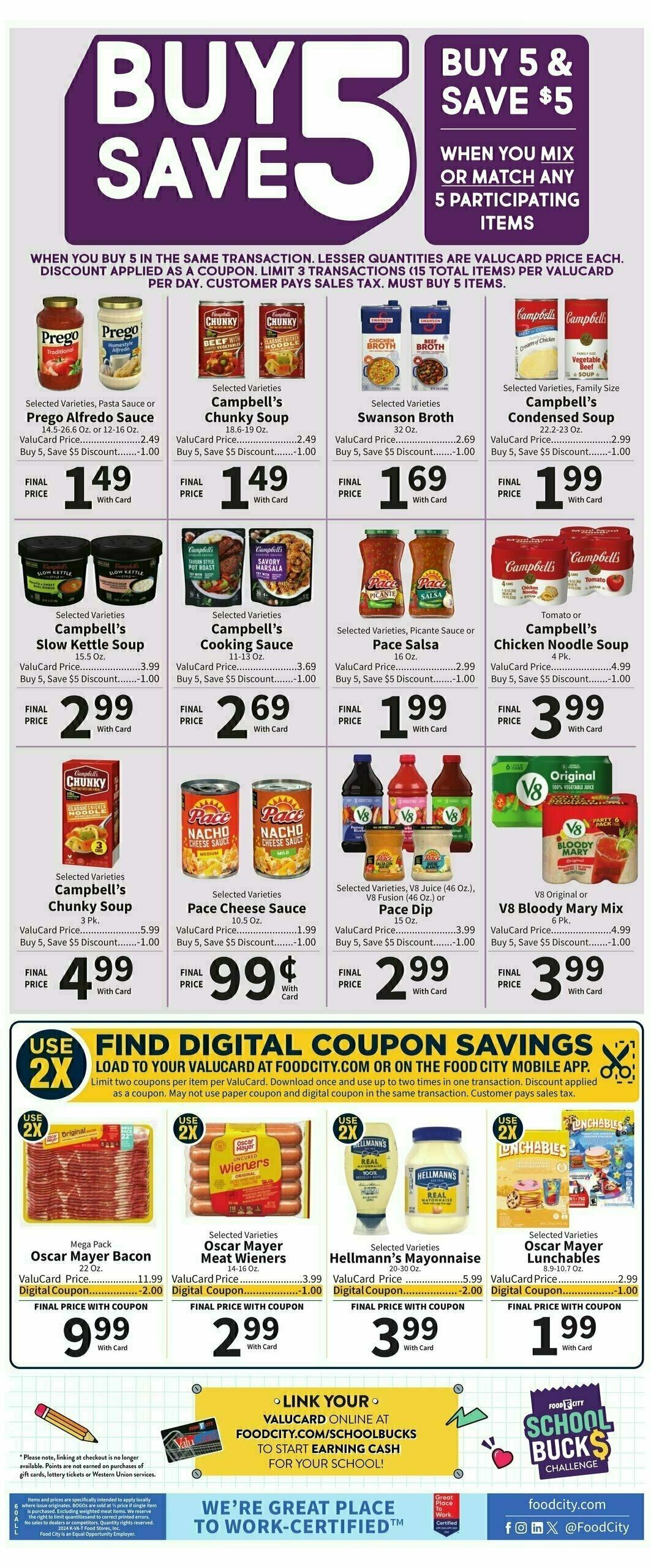 Food City Weekly Ad from September 11