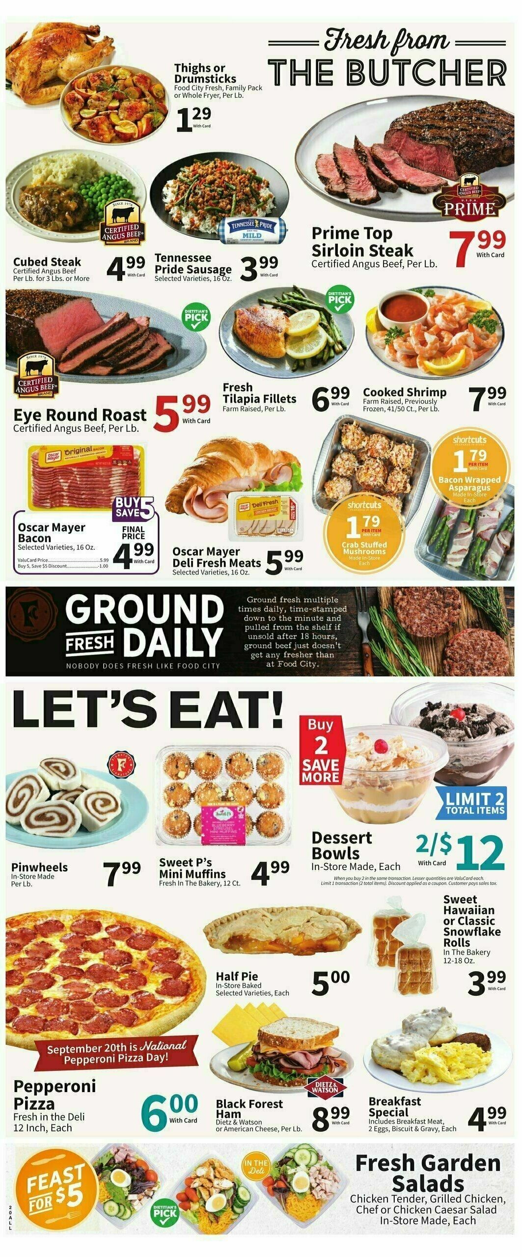 Food City Weekly Ad from September 18