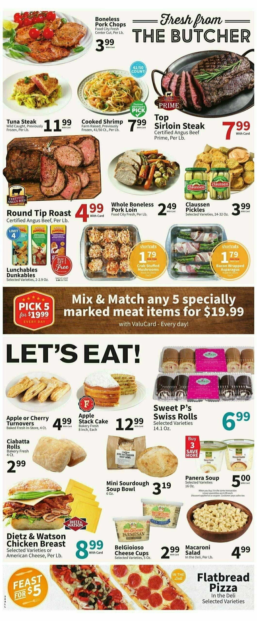 Food City Weekly Ad from September 25