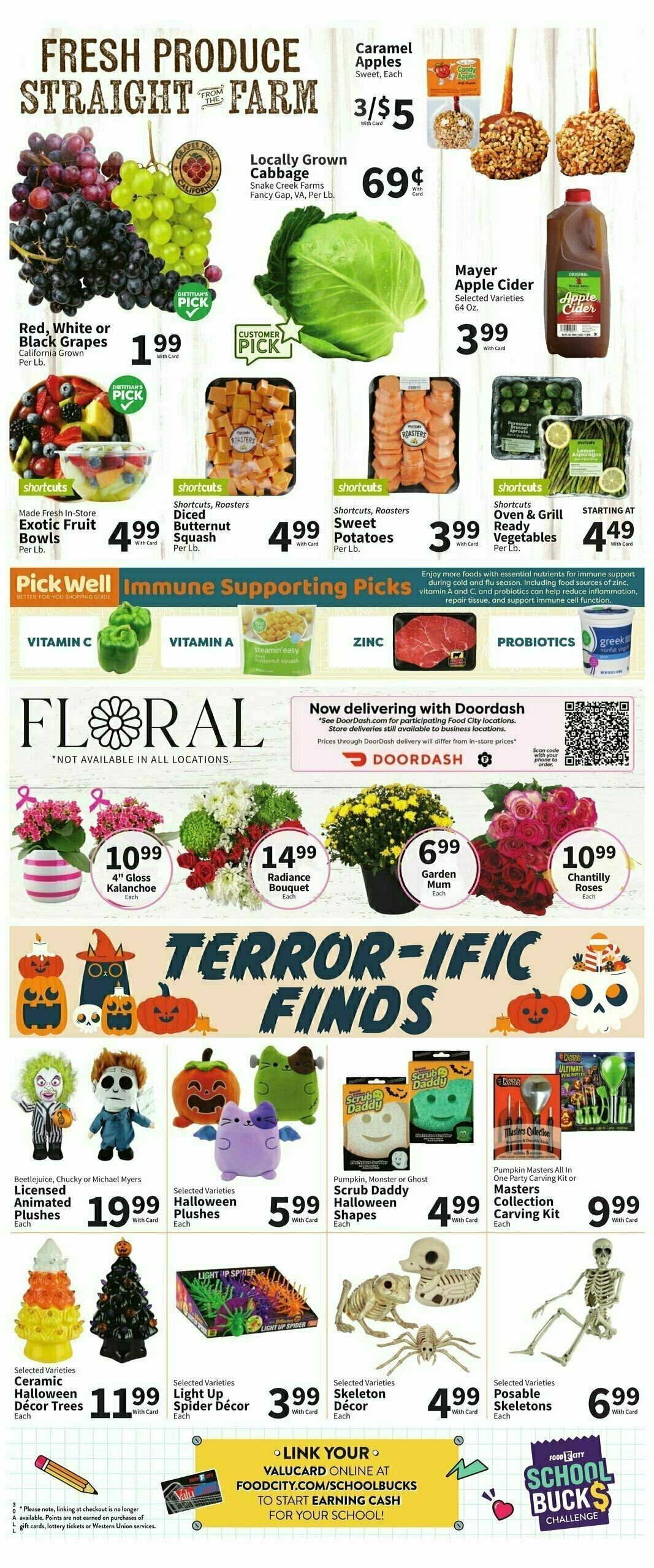 Food City Weekly Ad from October 2