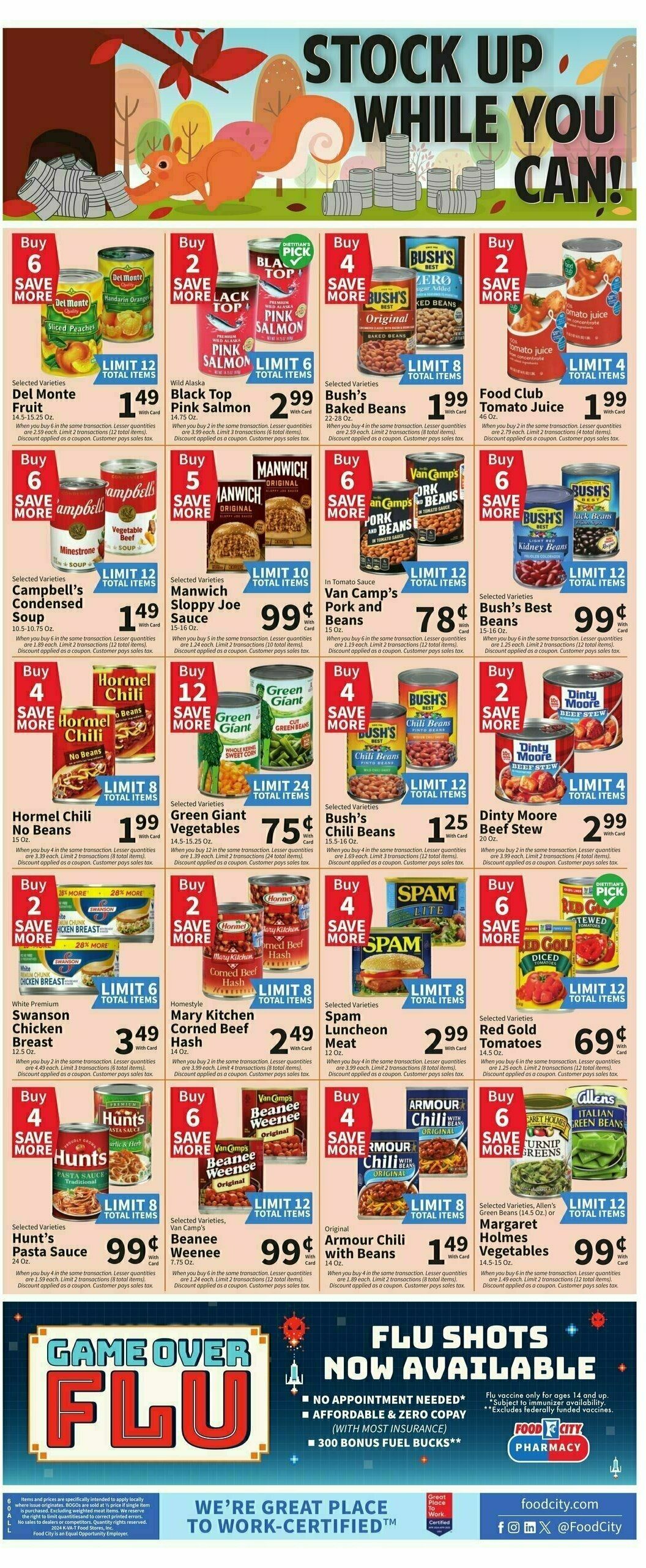 Food City Weekly Ad from October 2