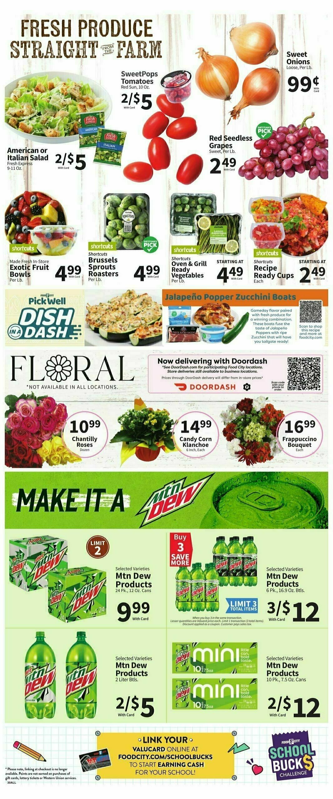 Food City Weekly Ad from October 9