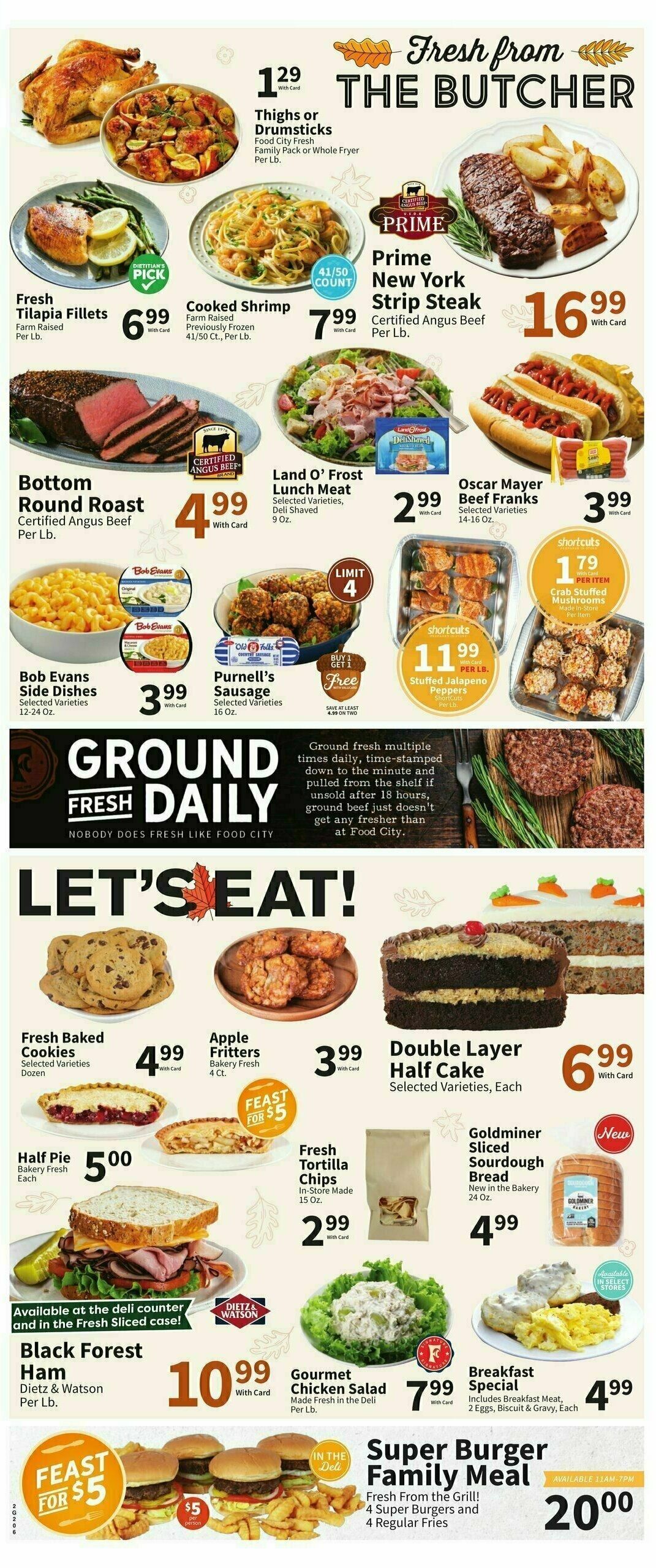 Food City Weekly Ad from October 16