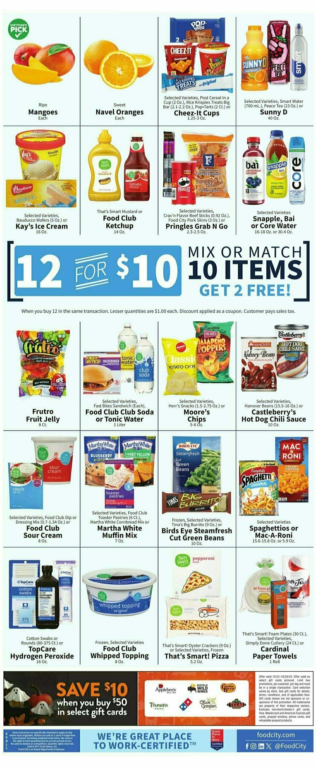 Food City Weekly Ad from October 23