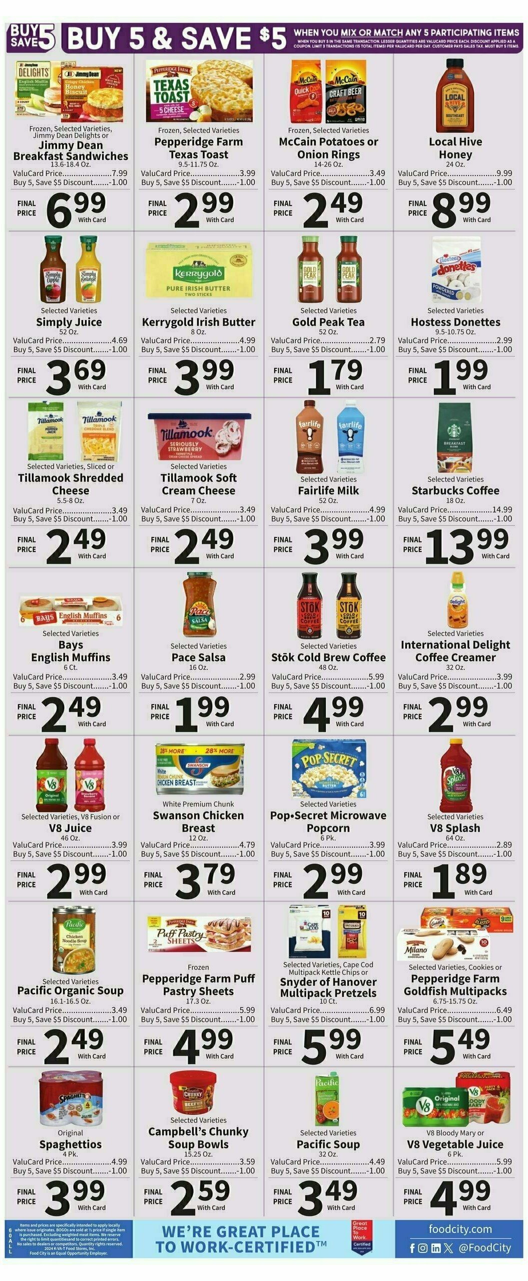 Food City Weekly Ad from October 30