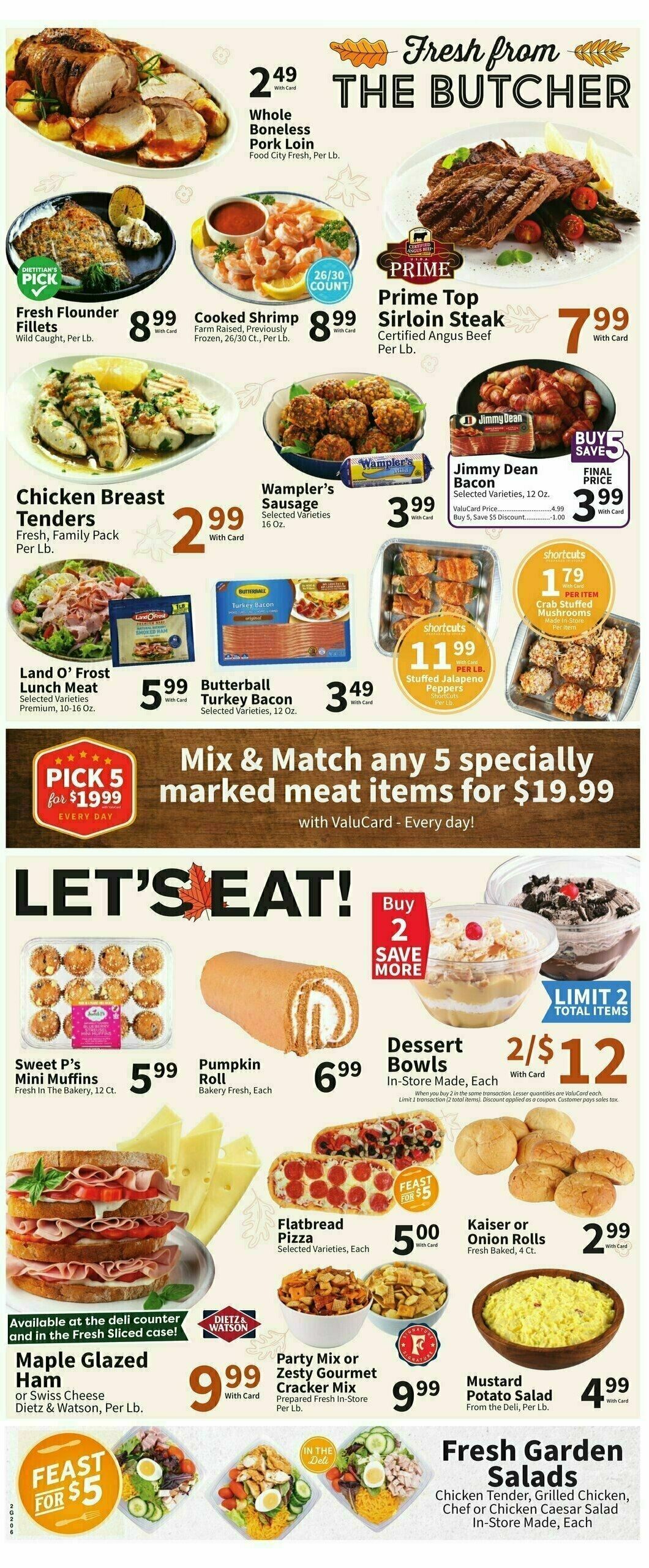 Food City Weekly Ad from October 30