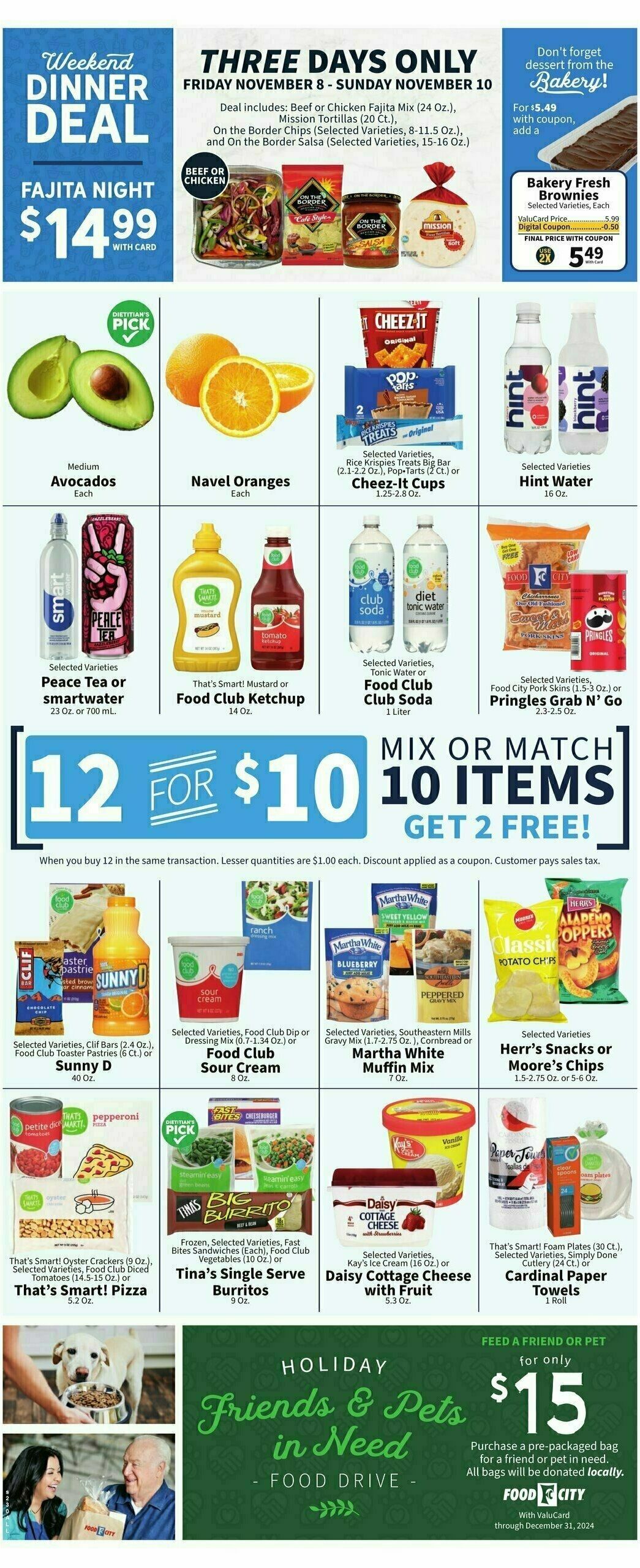 Food City Weekly Ad from November 6