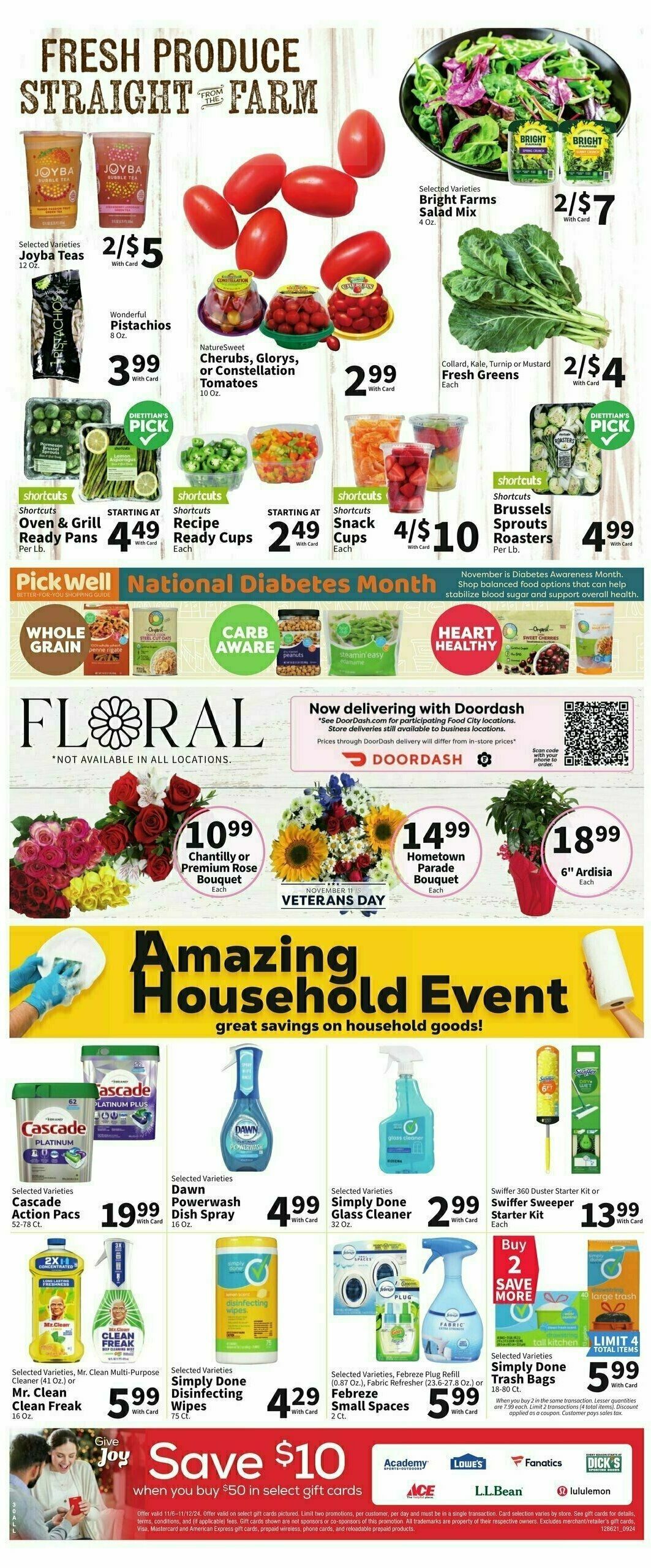 Food City Weekly Ad from November 6