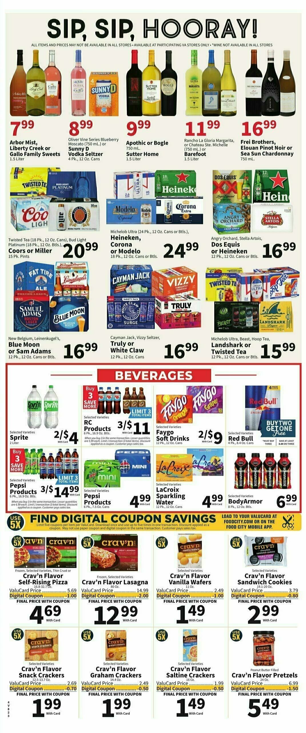 Food City Weekly Ad from November 6