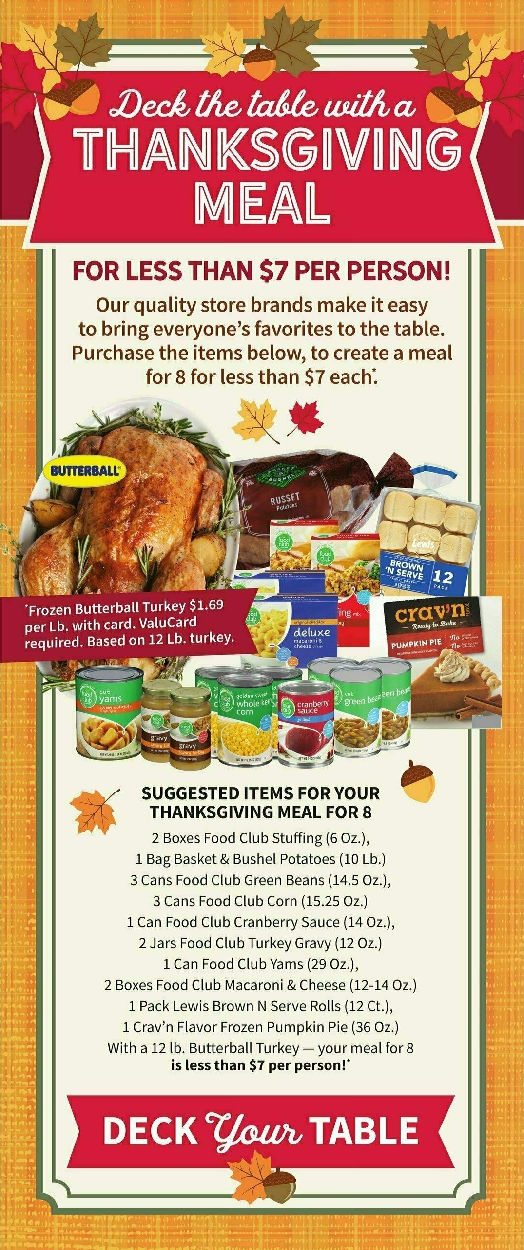 Food City Weekly Ad from November 13