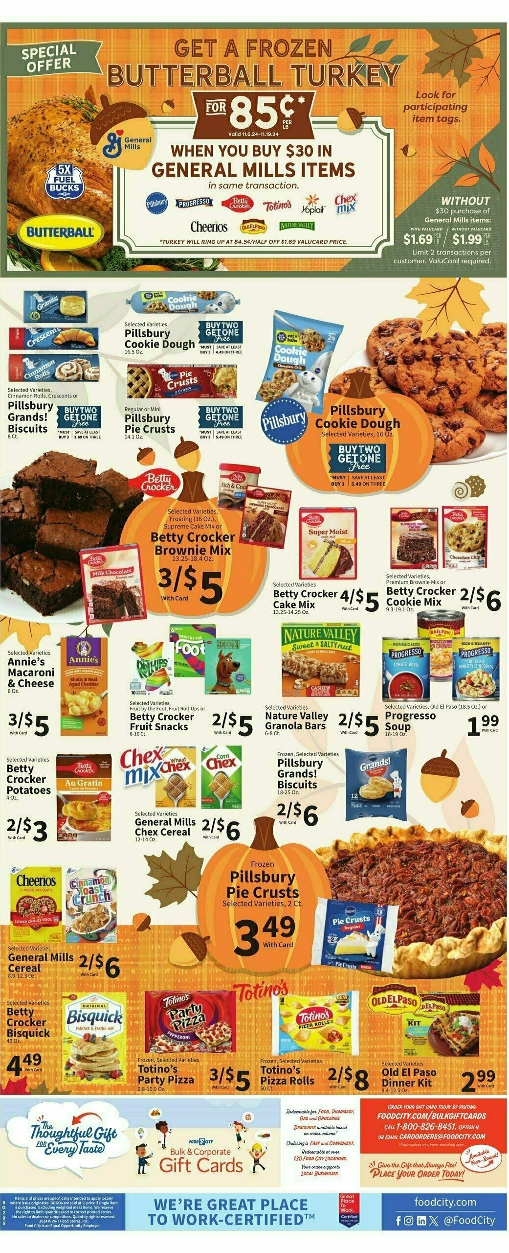 Food City Weekly Ad from November 13