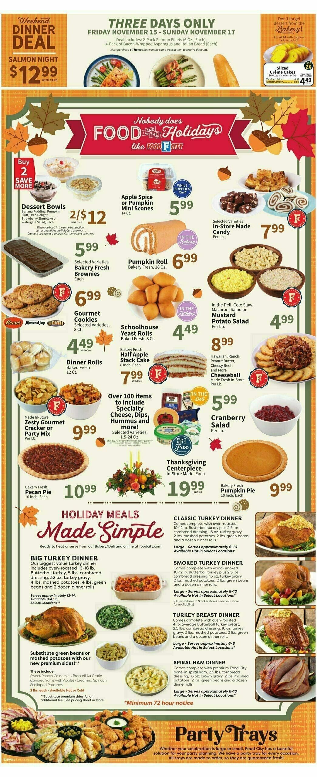 Food City Weekly Ad from November 13