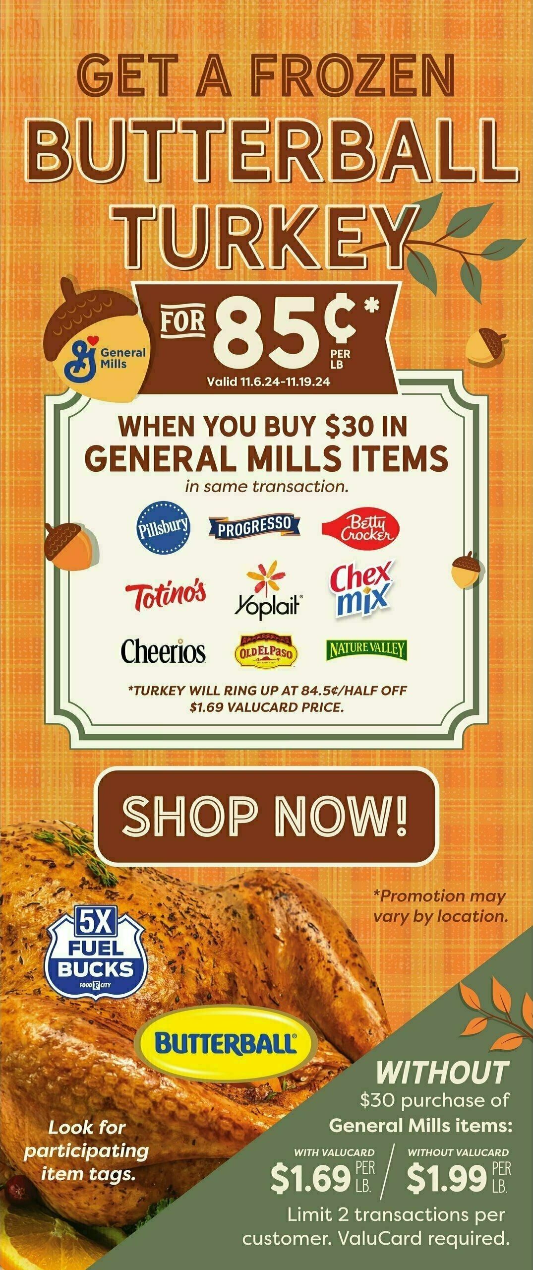 Food City Weekly Ad from November 13