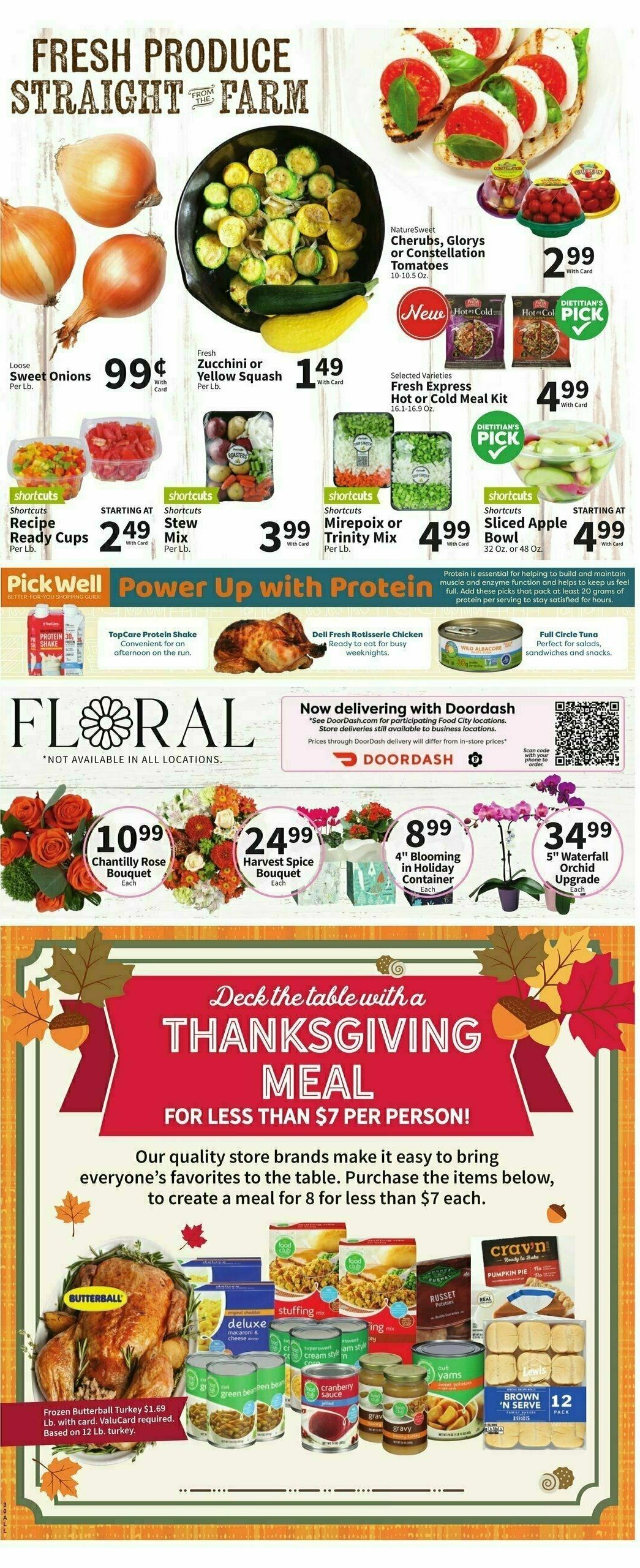 Food City Weekly Ad from November 13