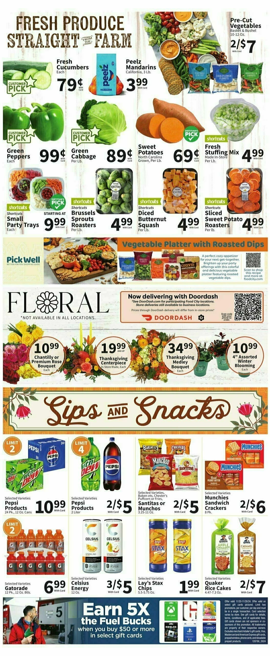 Food City Weekly Ad from November 20