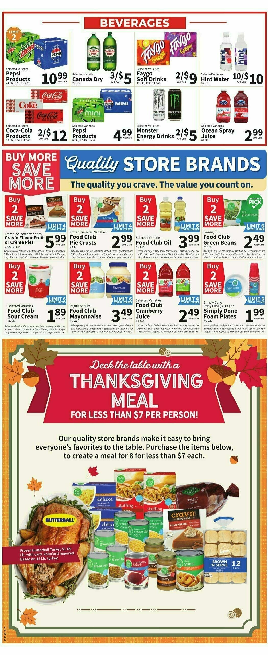 Food City Weekly Ad from November 20