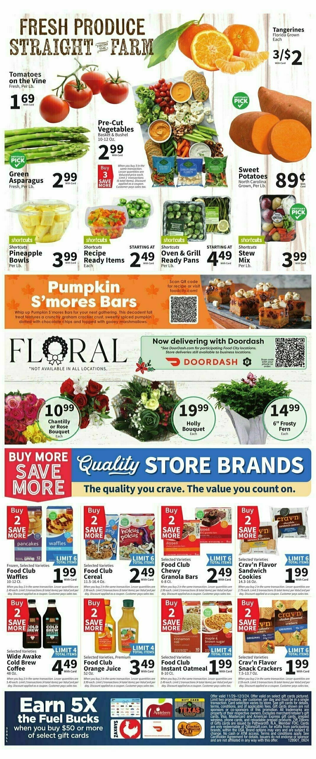 Food City Weekly Ad from November 29