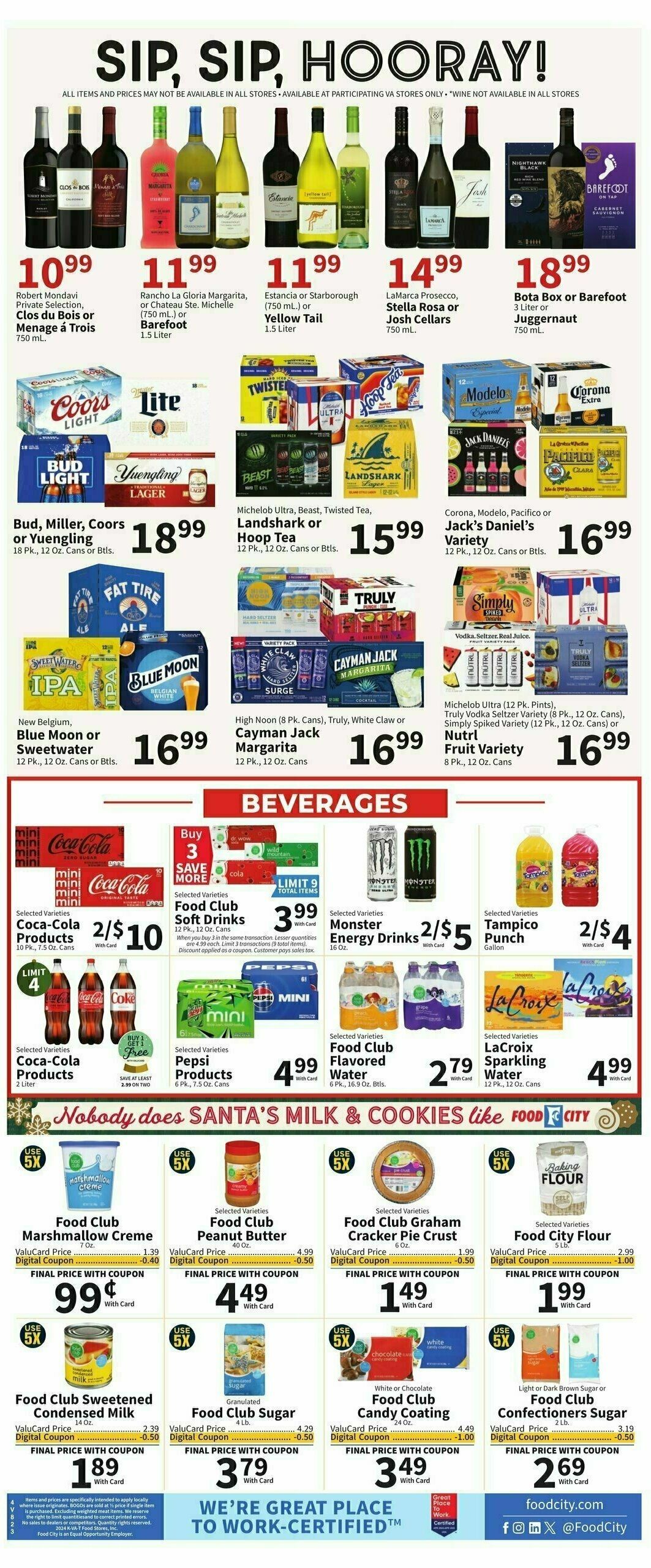 Food City Weekly Ad from November 29