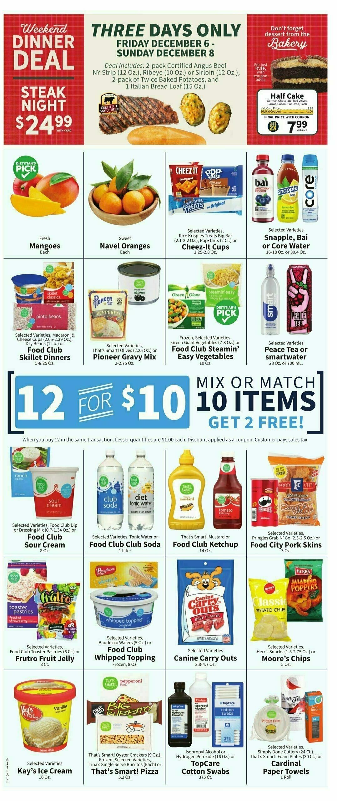 Food City Weekly Ad from December 4