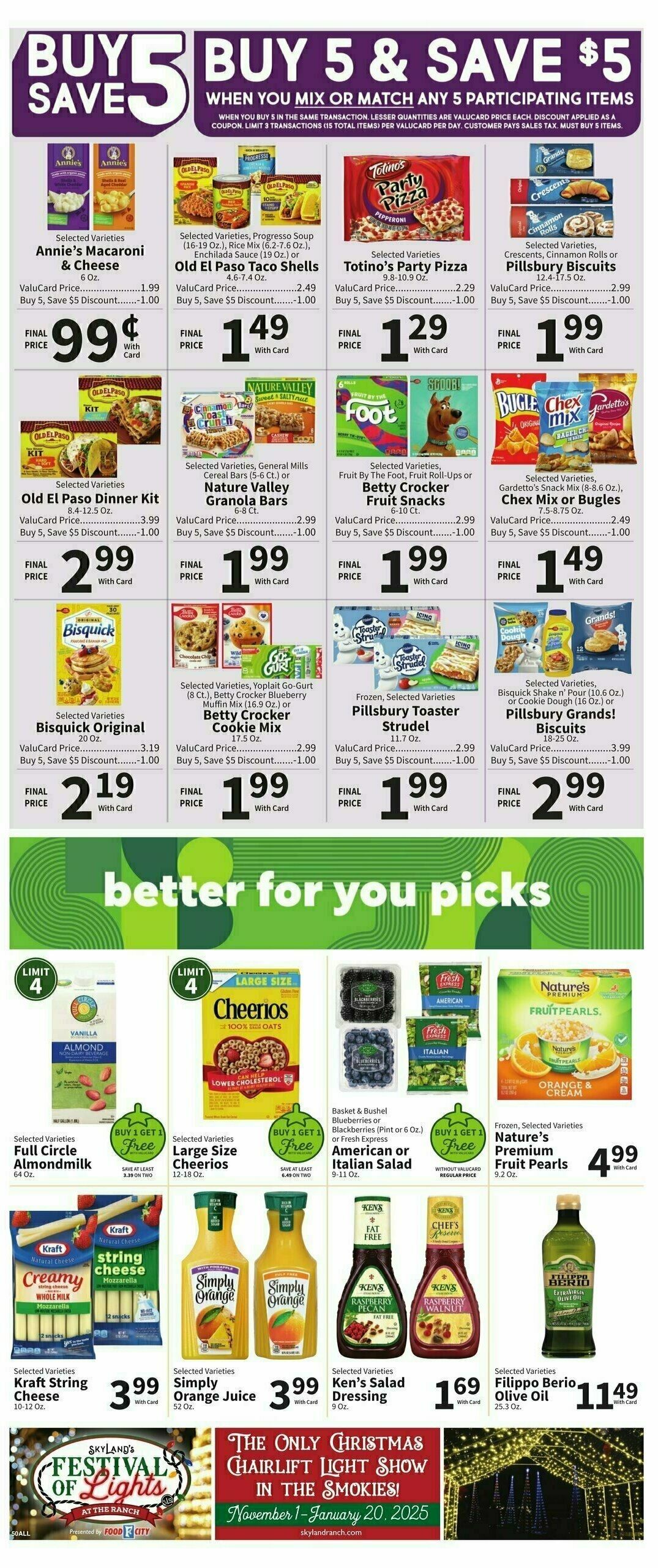 Food City Weekly Ad from January 1