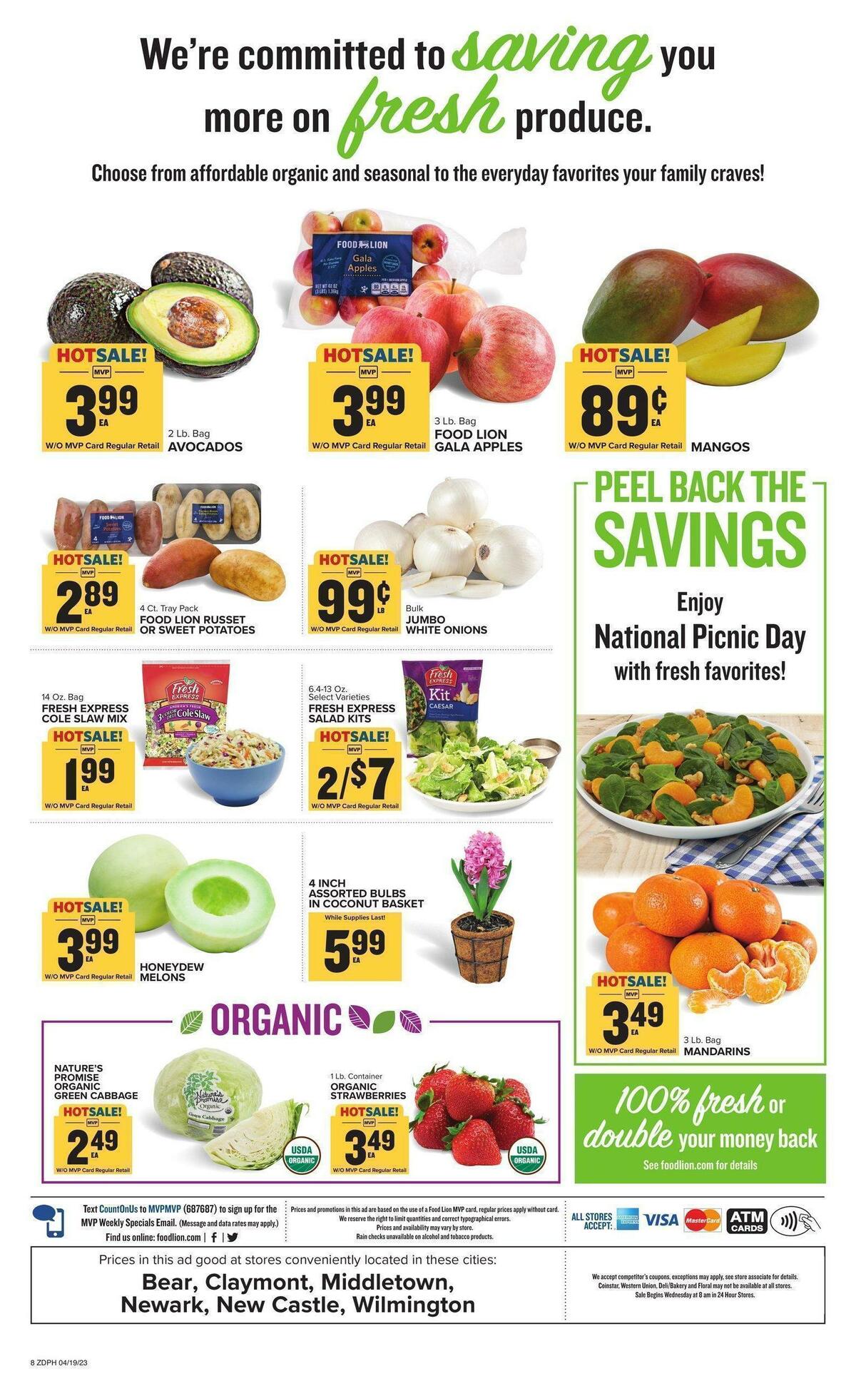 Food Lion Weekly Ad from April 19