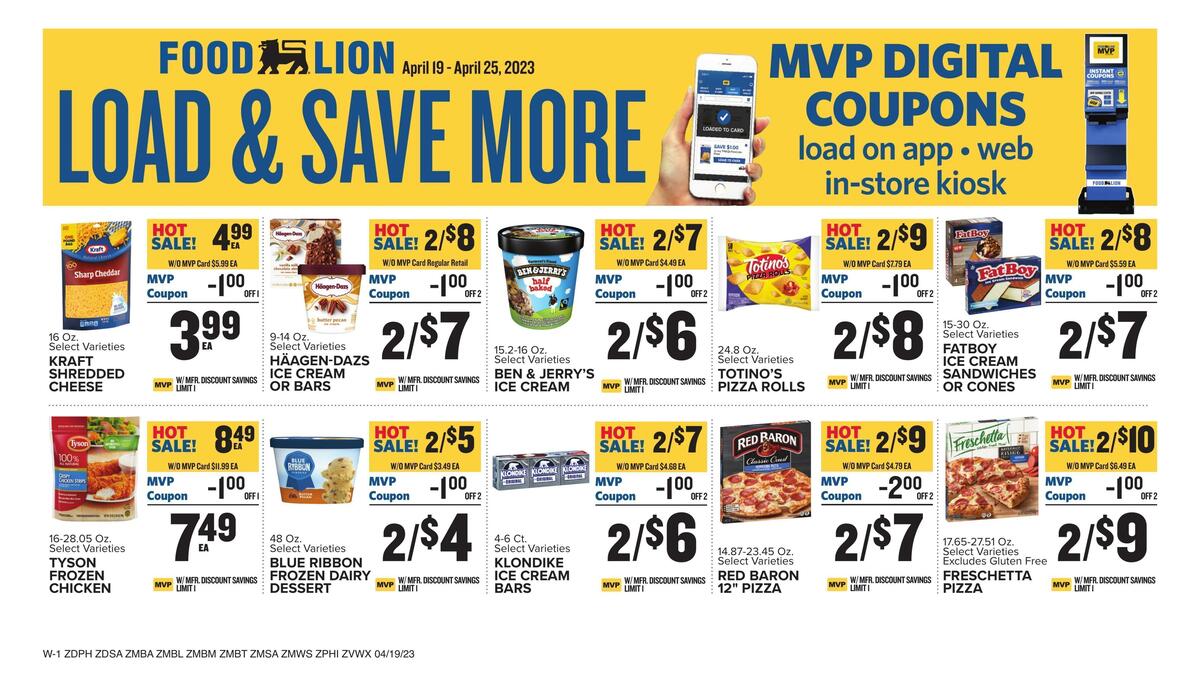 Food Lion Weekly Ad from April 19