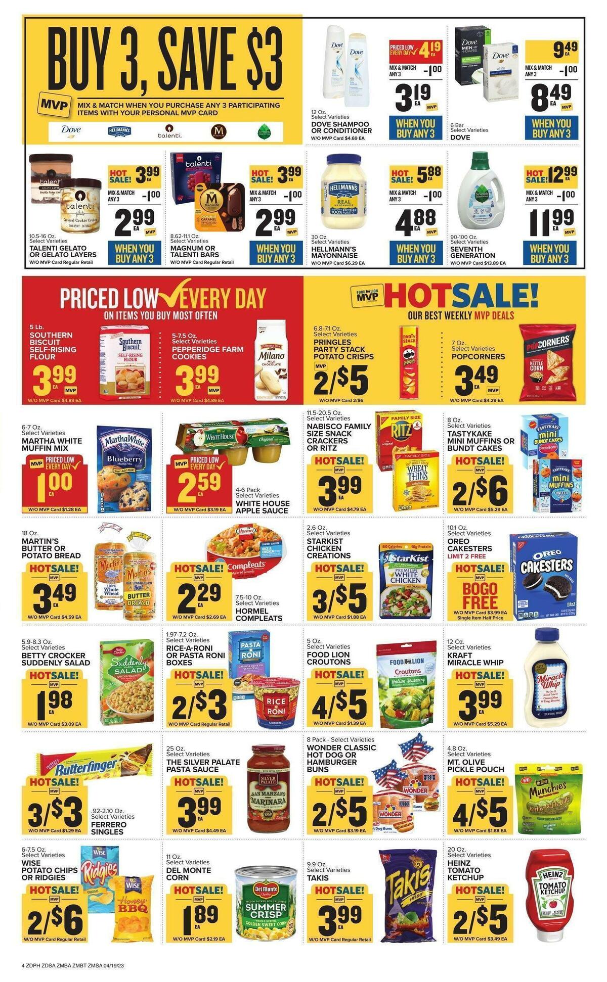 Food Lion Weekly Ad from April 19