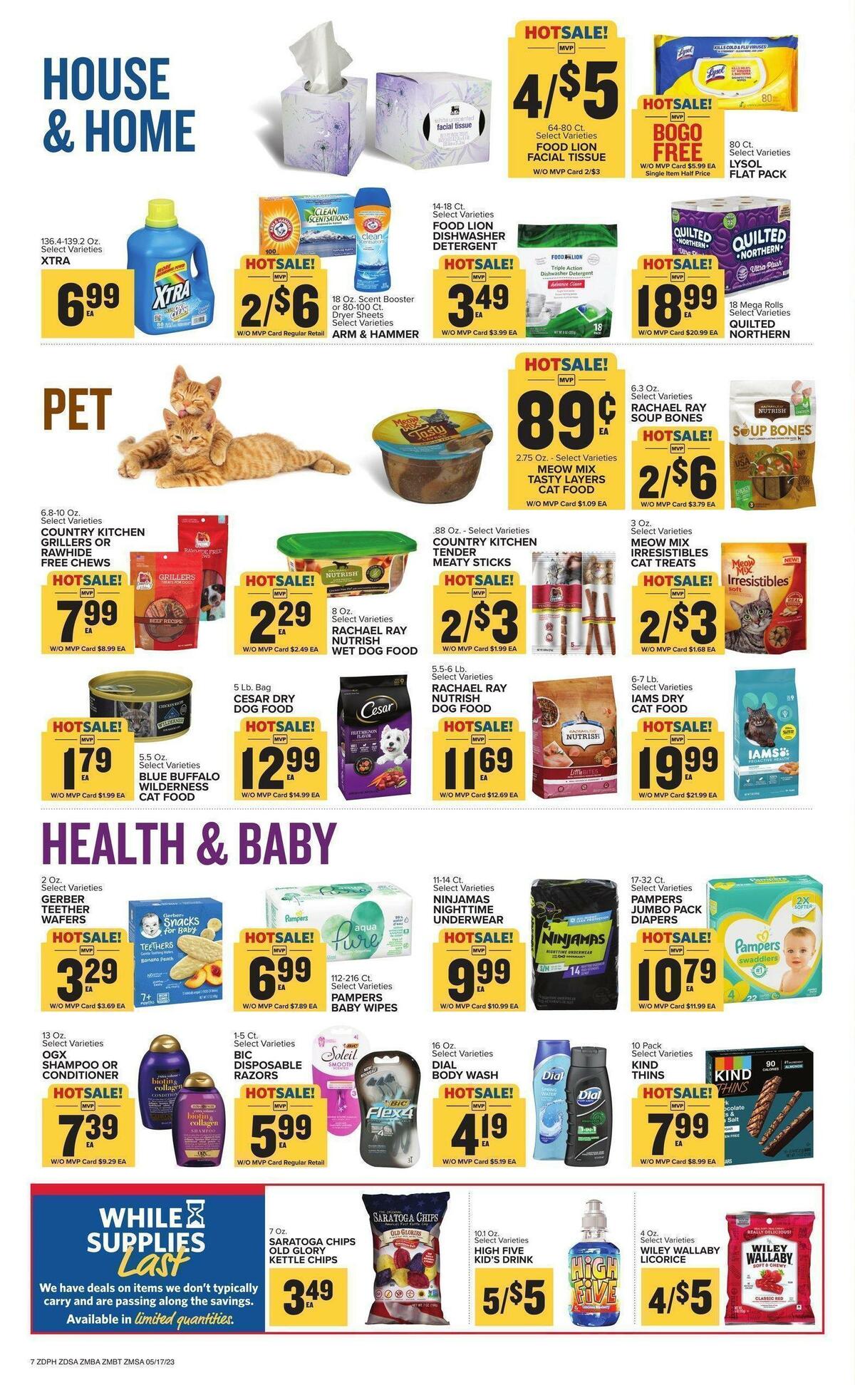 Food Lion Weekly Ad from May 17