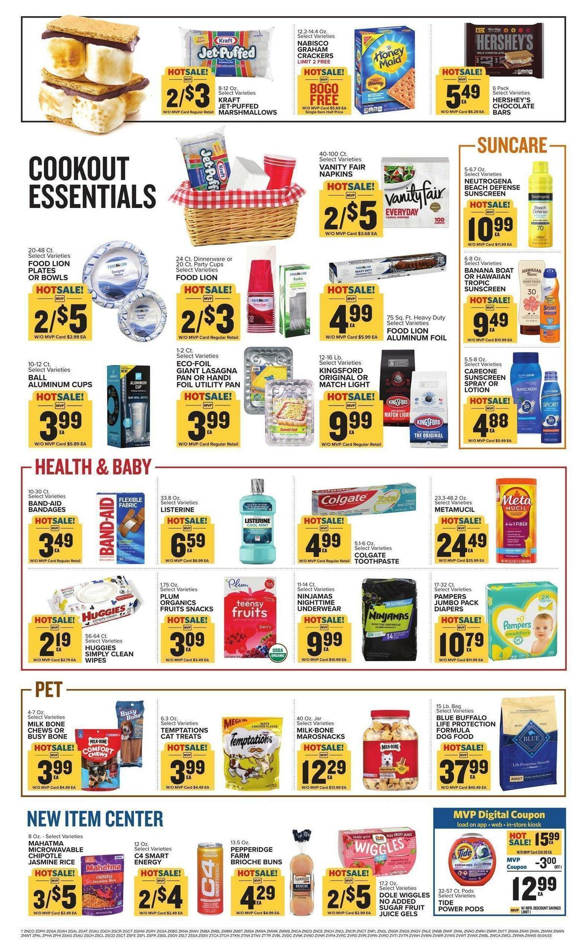 Food Lion Weekly Ad from May 24