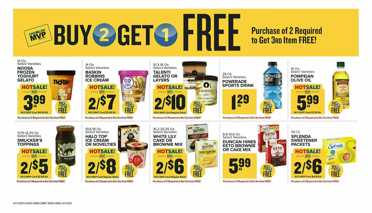 Food Lion Weekly Ad from July 12