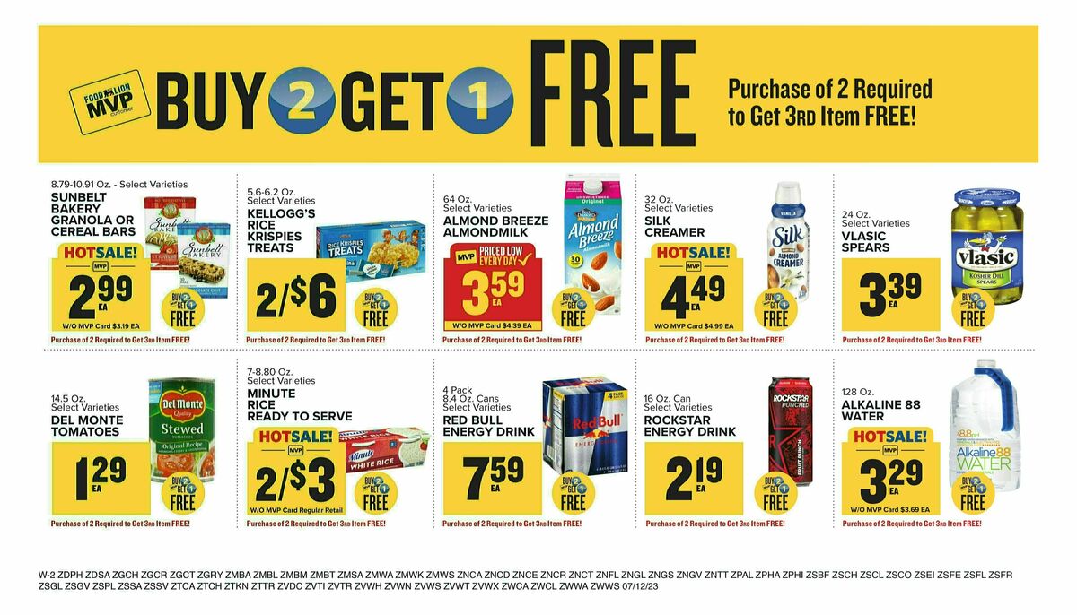 Food Lion Weekly Ad from July 12