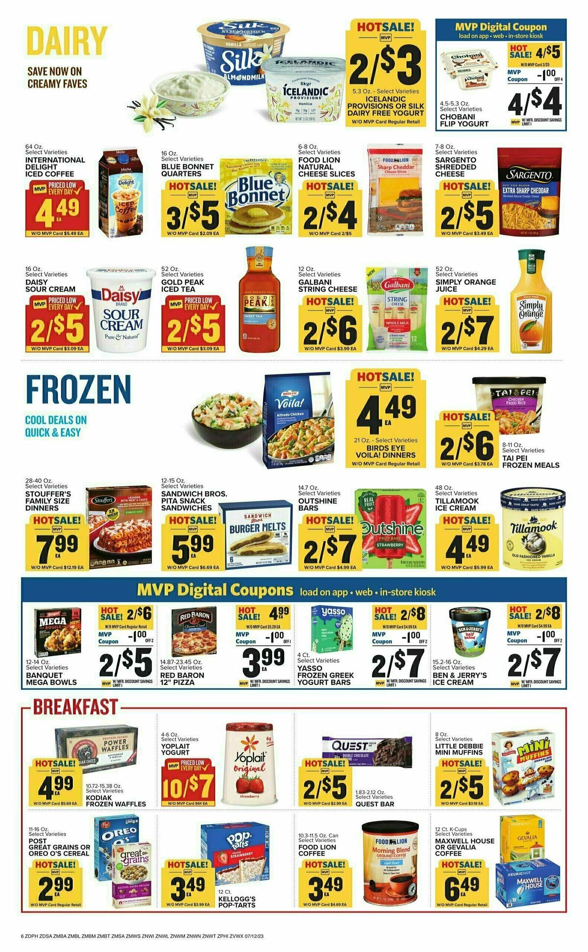 Food Lion Weekly Ad from July 12