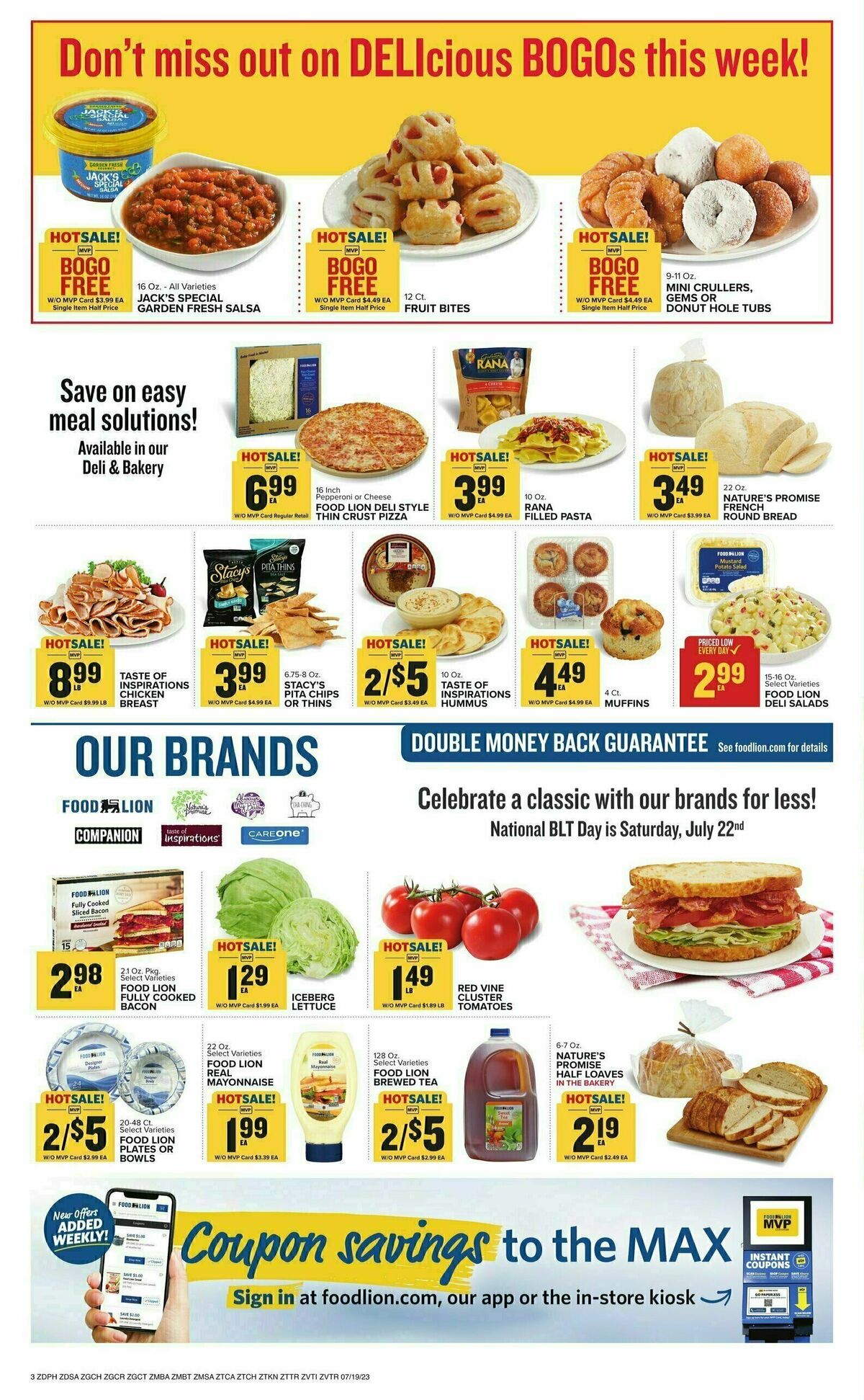 Food Lion Weekly Ad from July 19