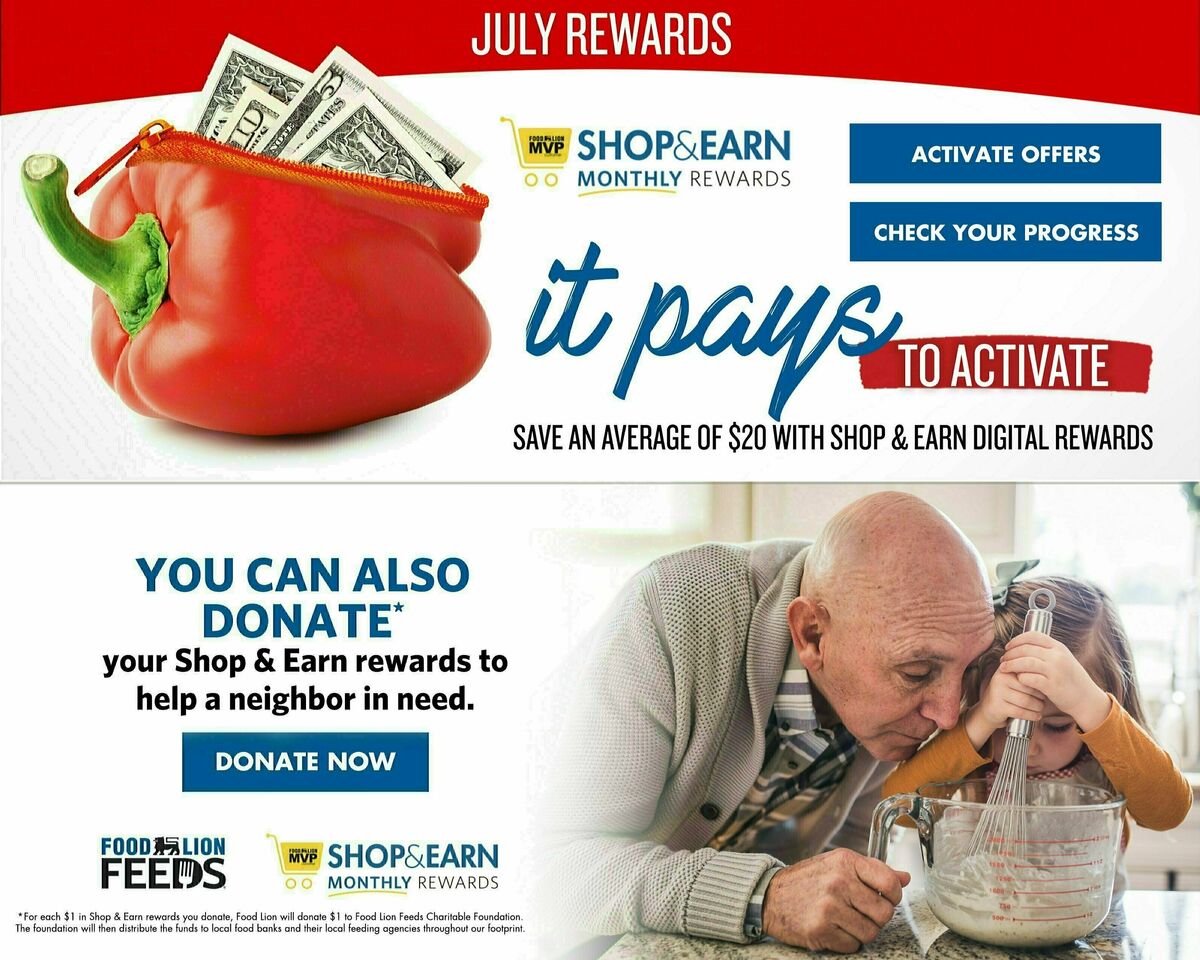 Food Lion Weekly Ad from July 19