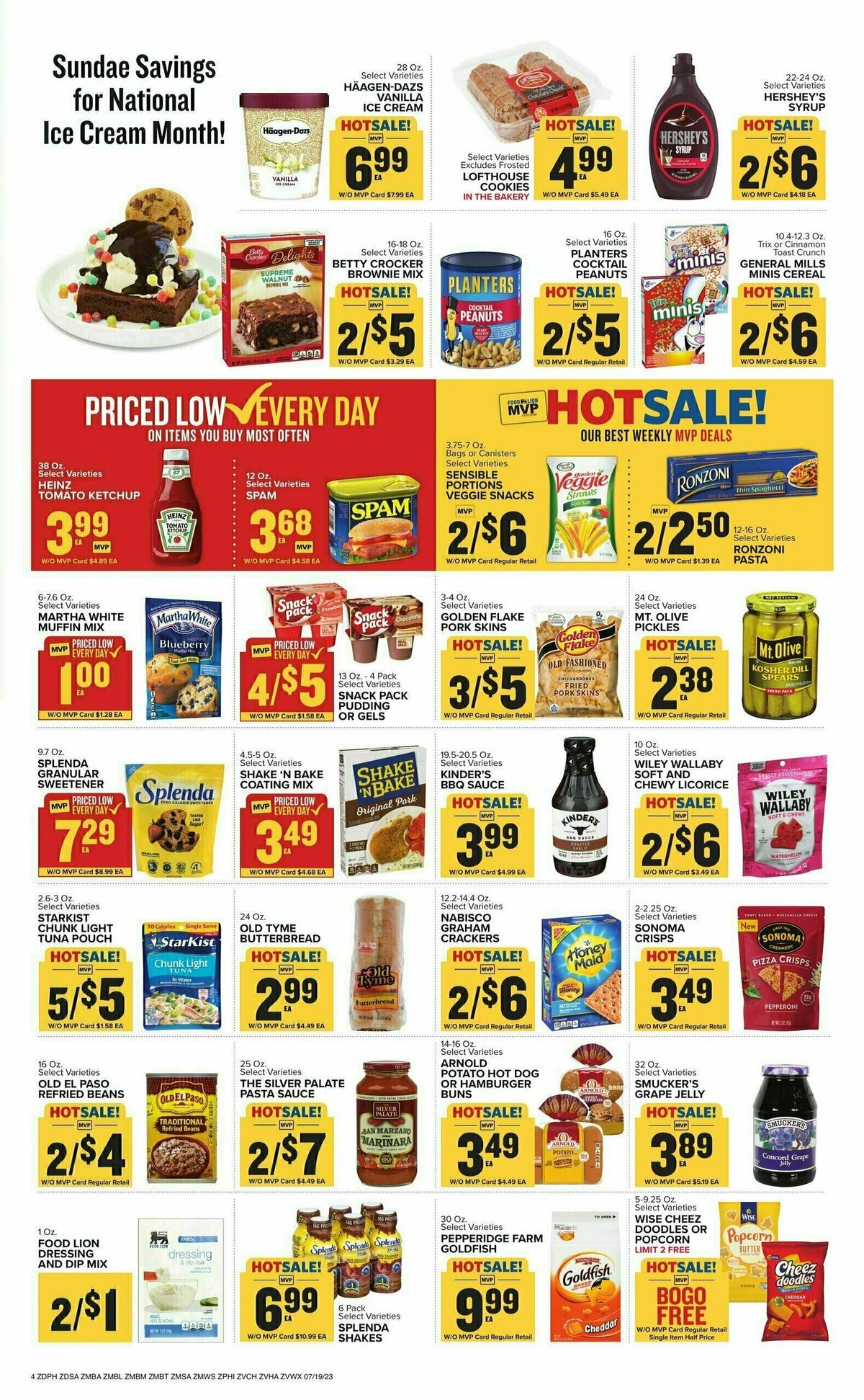 Food Lion Weekly Ad from July 19