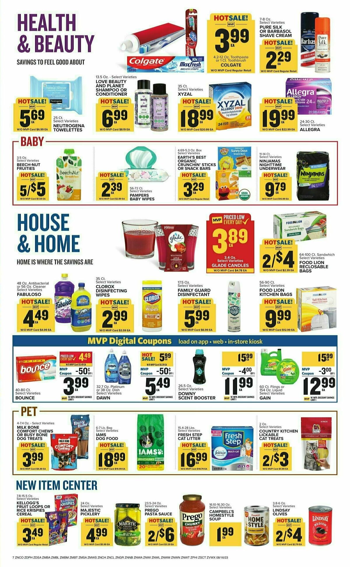 Food Lion Weekly Ad from August 16