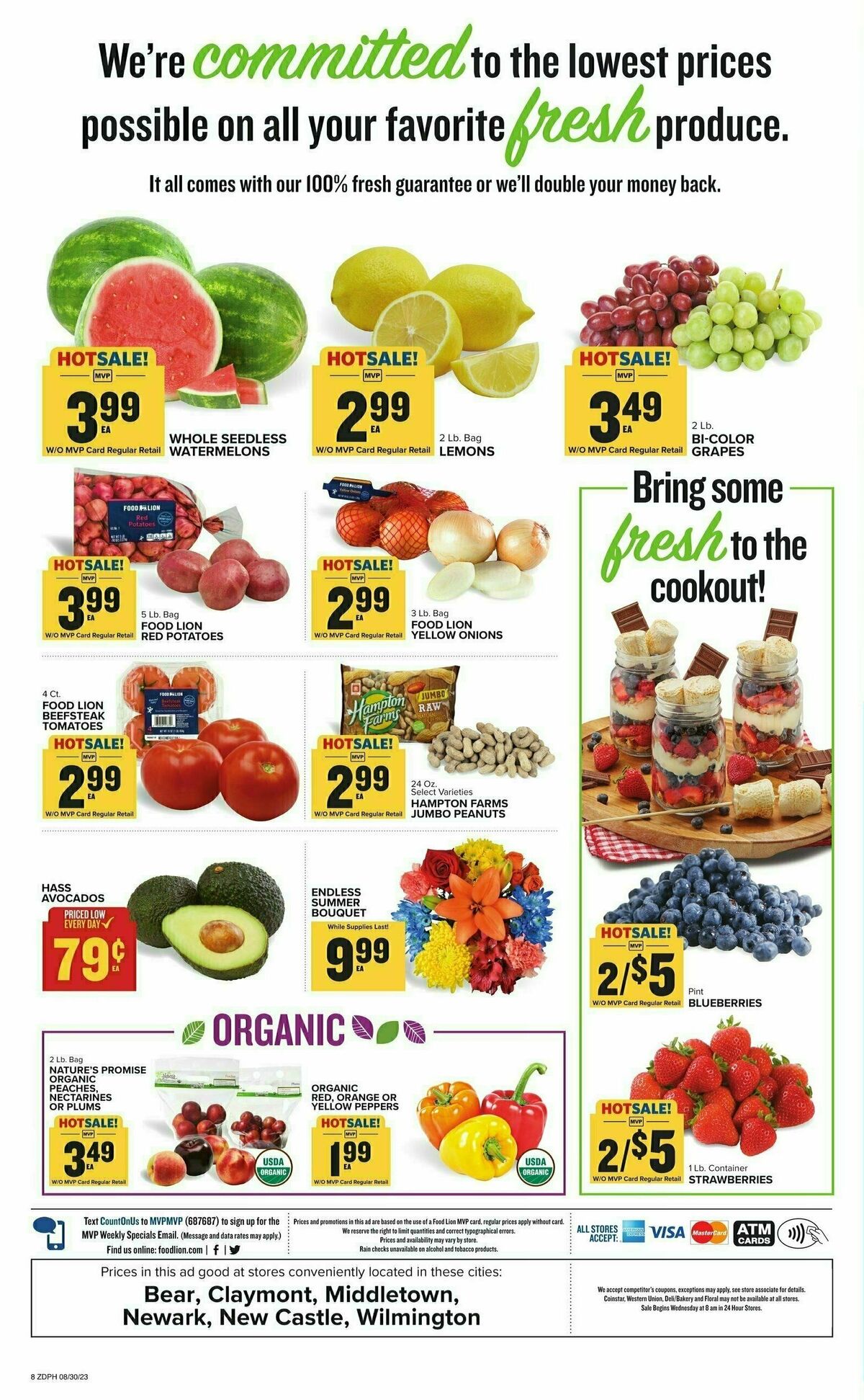 Food Lion Weekly Ad from August 30