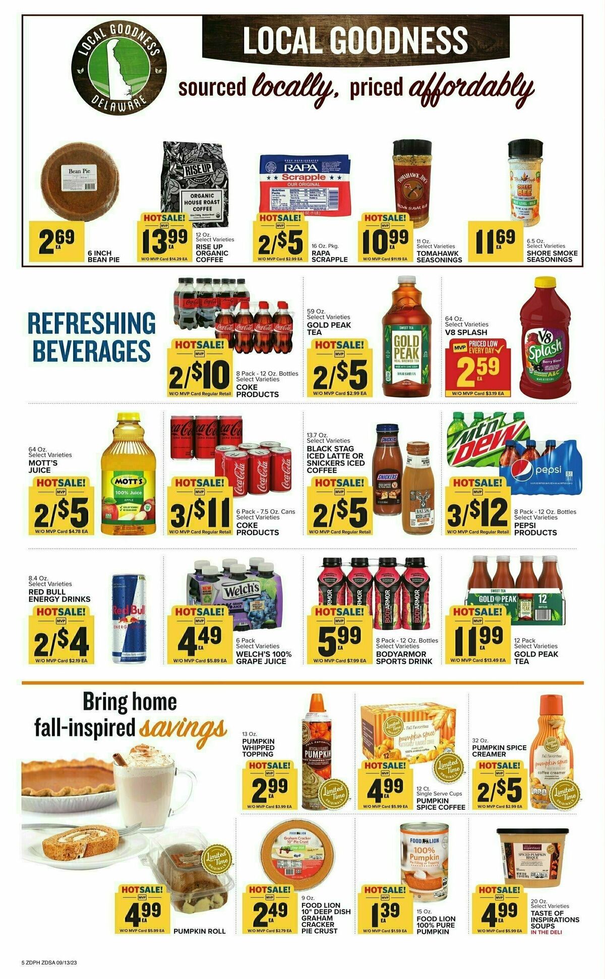 Food Lion Weekly Ad from September 13