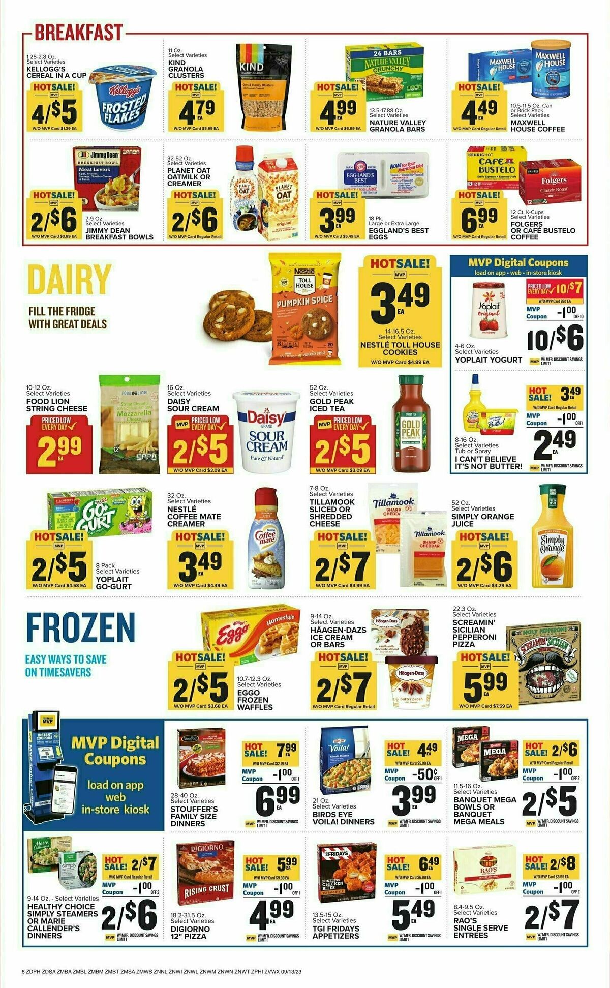 Food Lion Weekly Ad from September 13