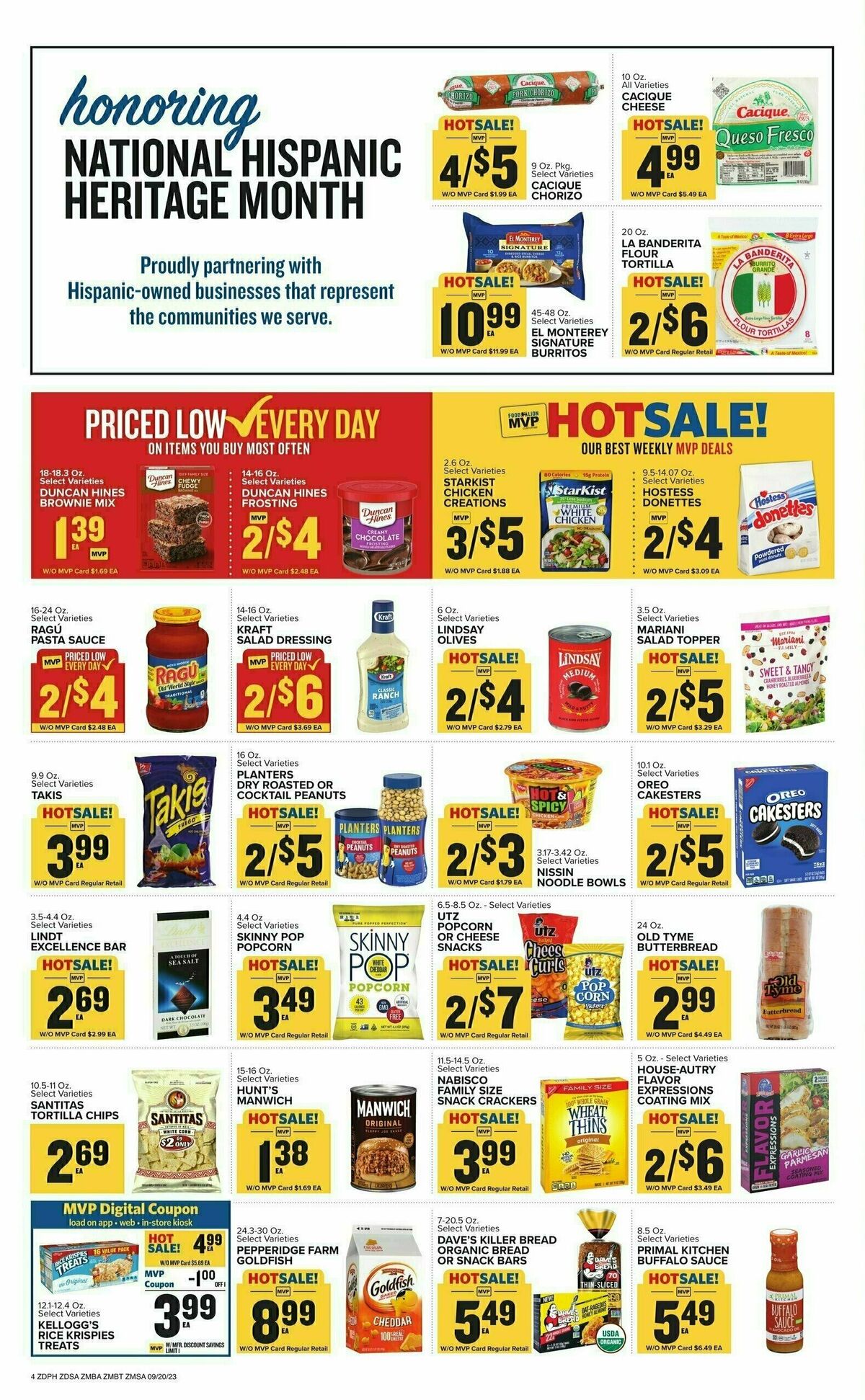 Food Lion Weekly Ad from September 20