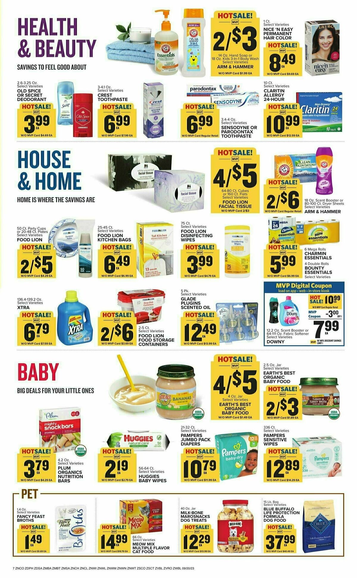 Food Lion Weekly Ad from September 20