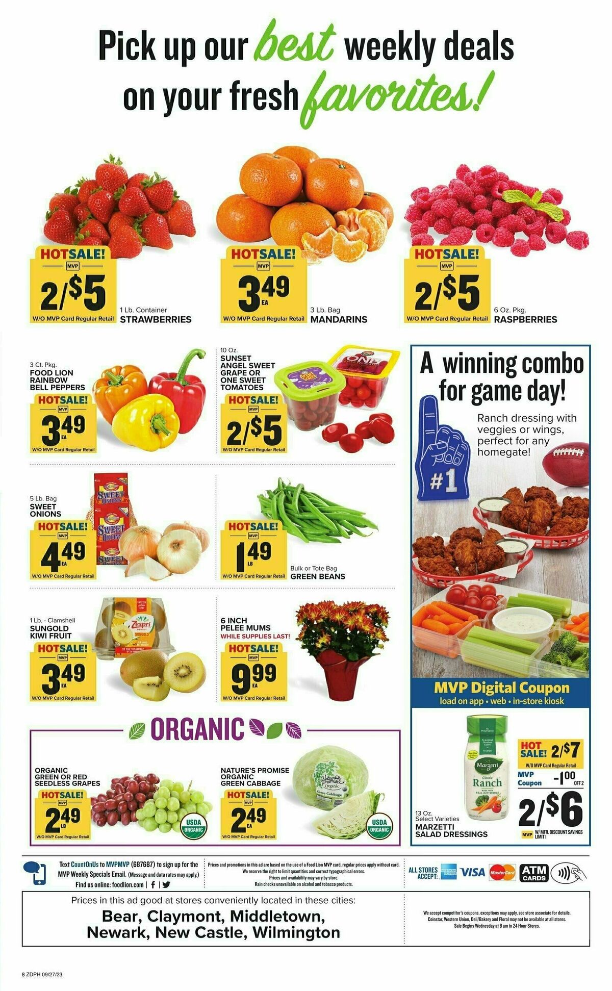 Food Lion Weekly Ad from September 27