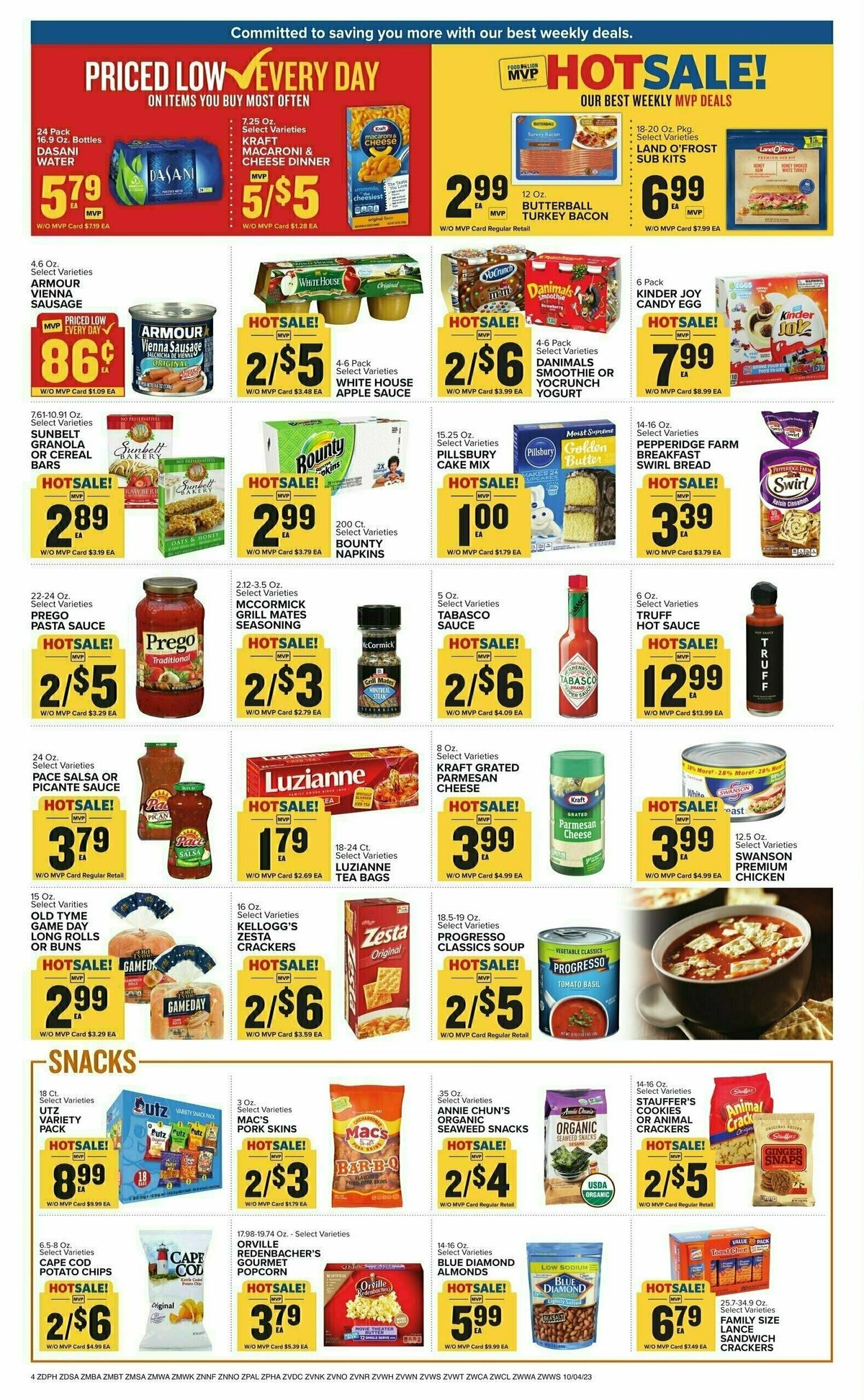 Food Lion Weekly Ad from October 4