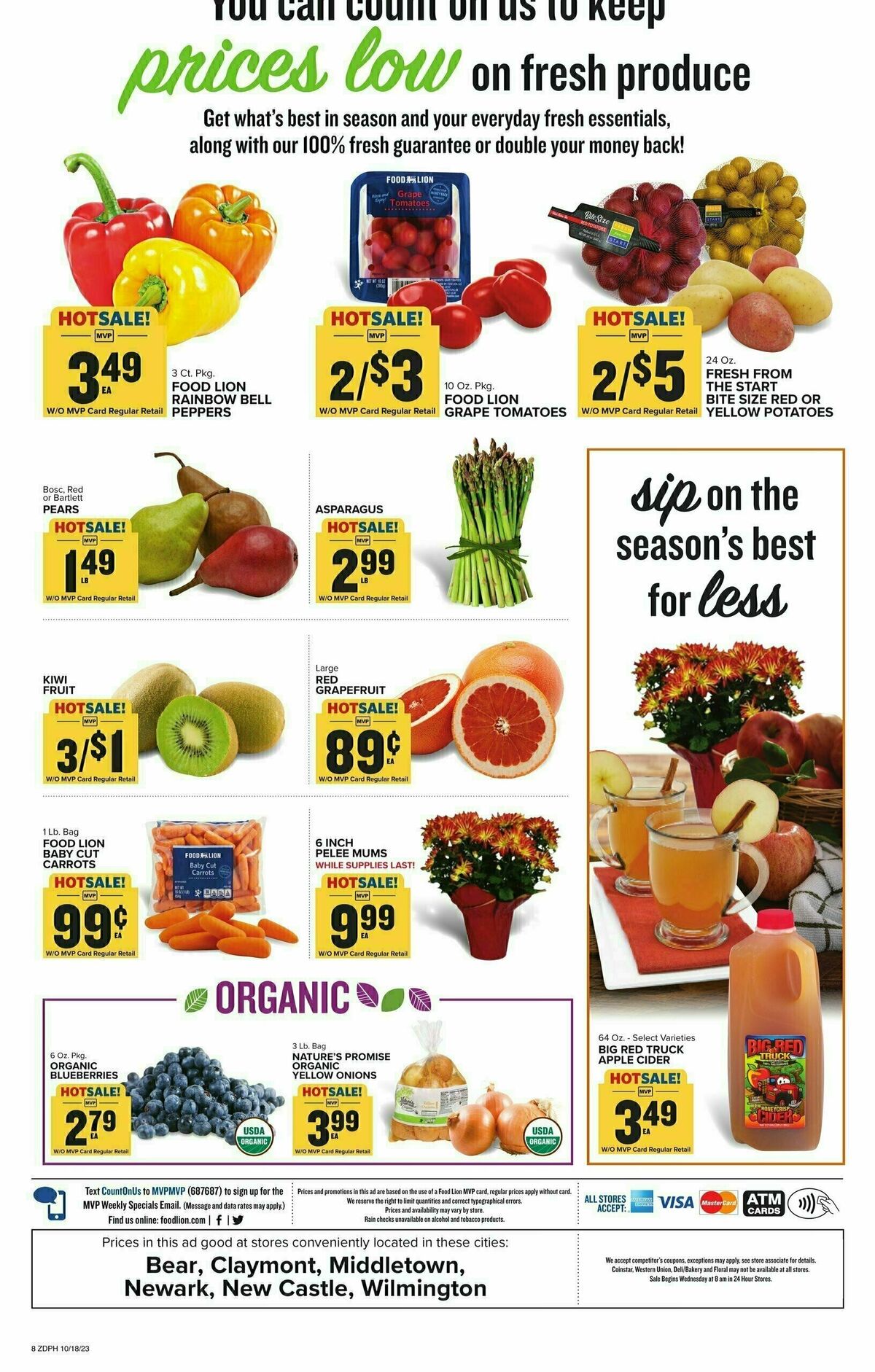 Food Lion Weekly Ad from October 18