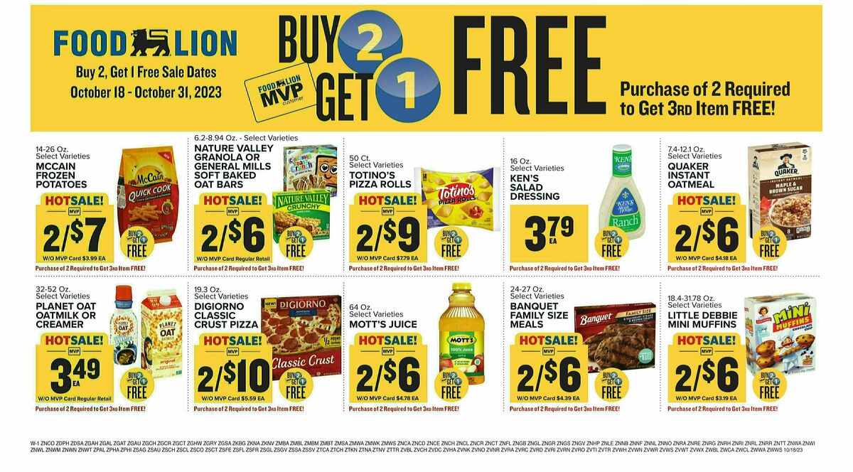 Food Lion Weekly Ad from October 18